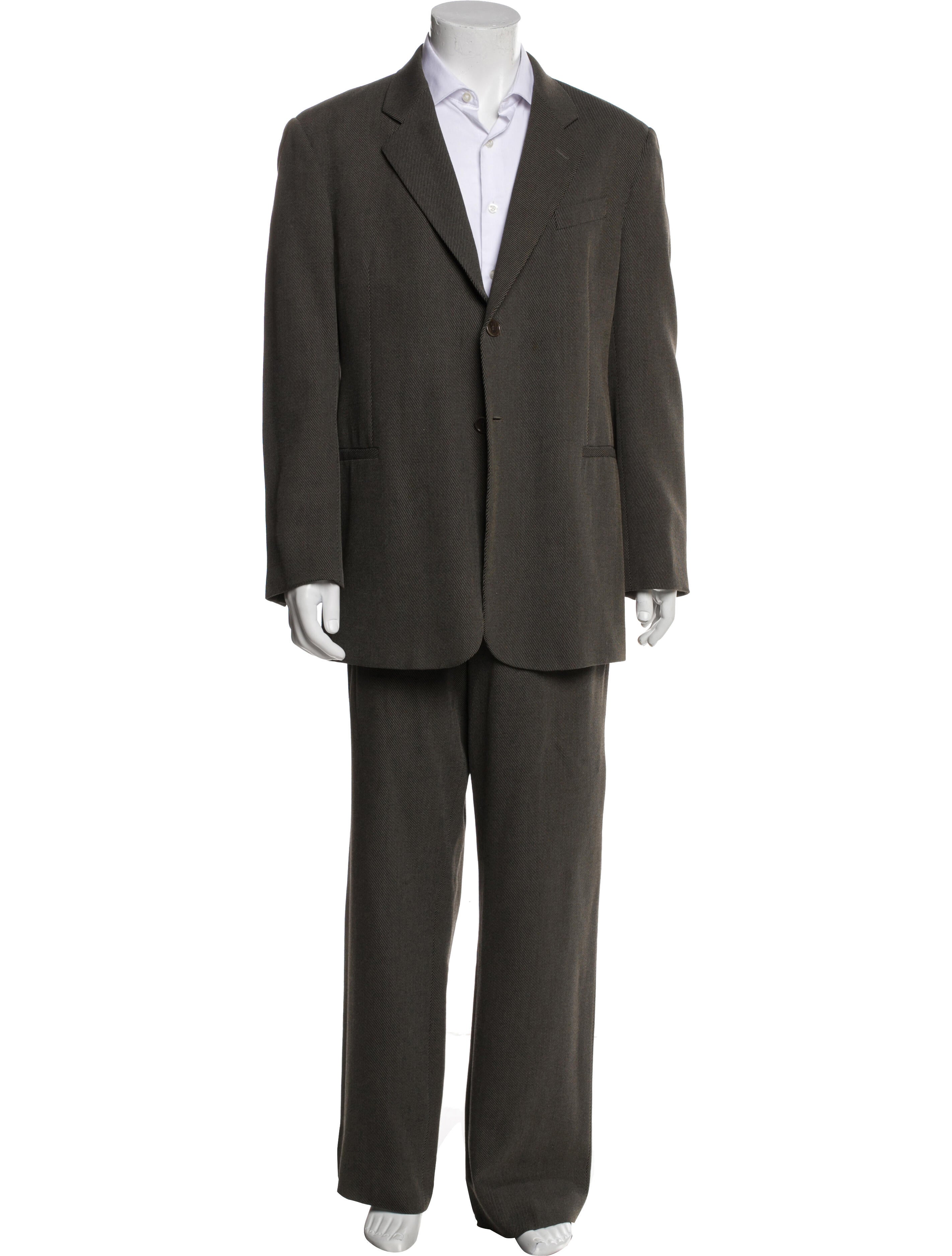 Giorgio Armani Wool Two-Piece Suit