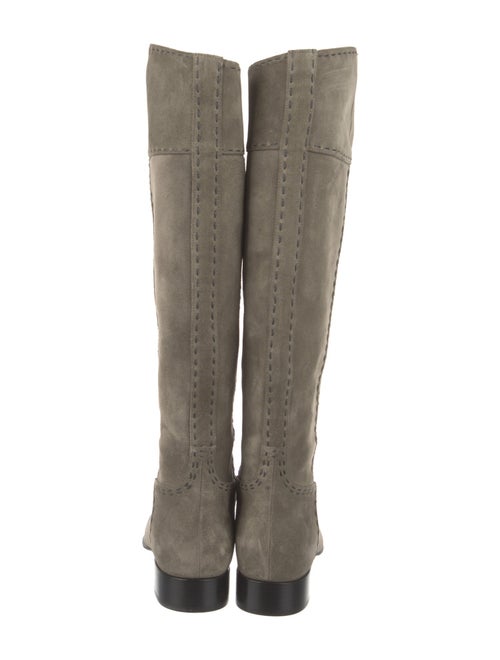 Giorgio Armani Suede Riding Boots