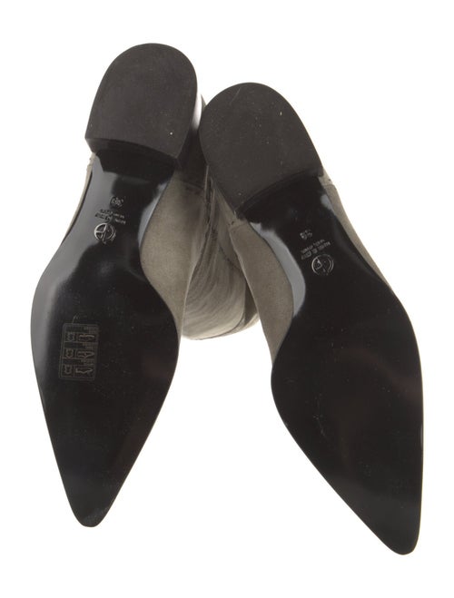 Giorgio Armani Suede Riding Boots
