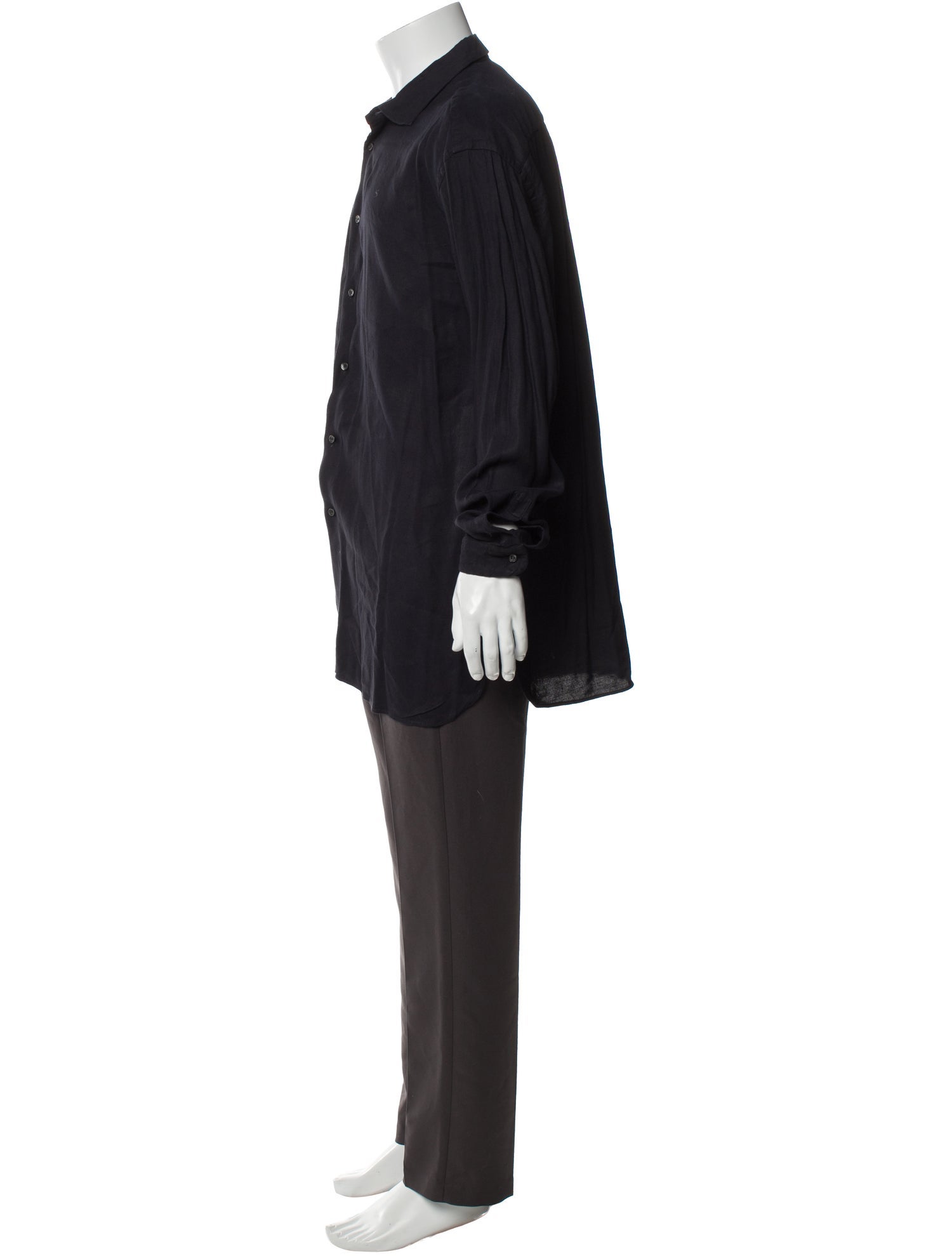 Giorgio Armani Long Sleeve Tuxedo Shirt