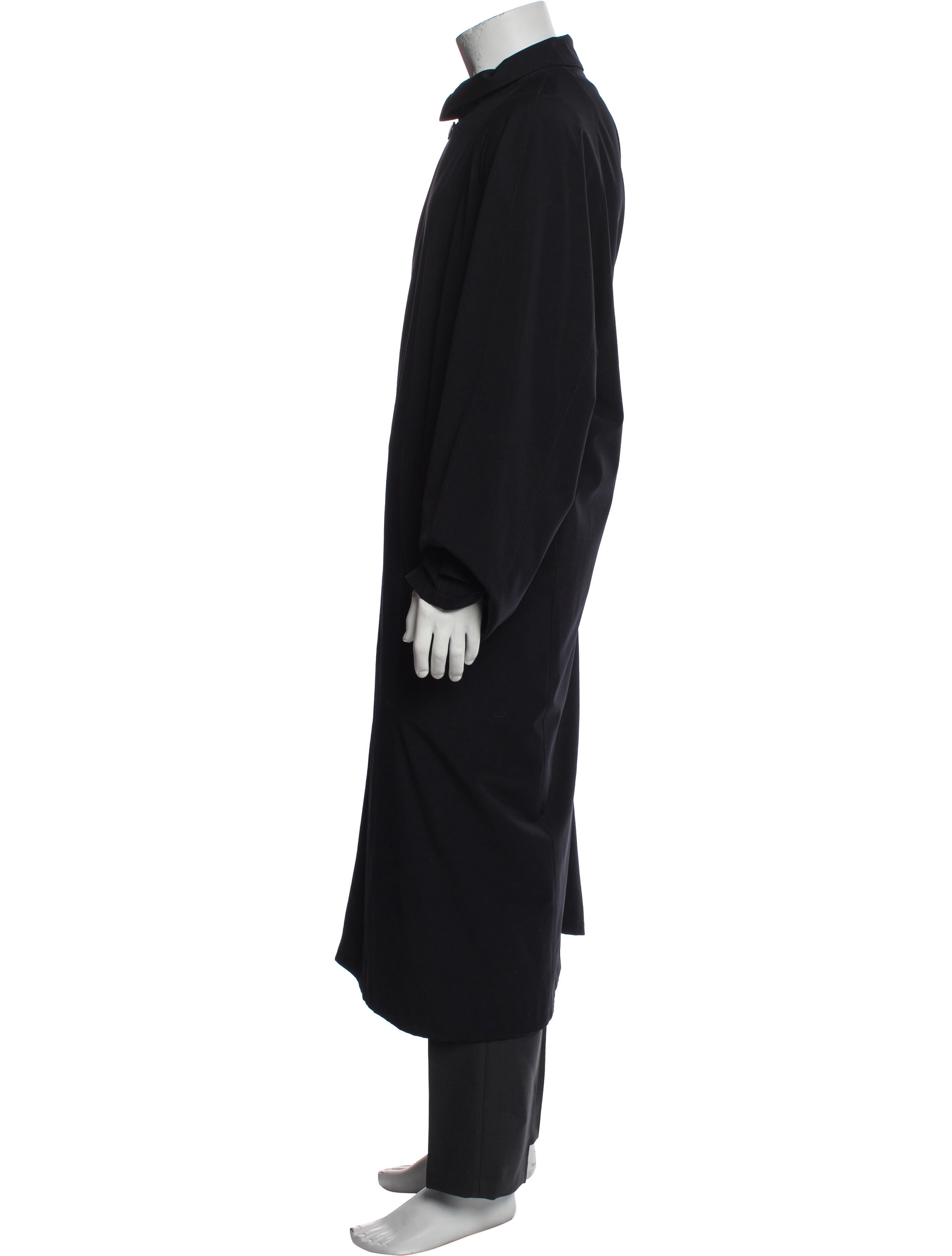 Giorgio Armani Wool Trench Coat