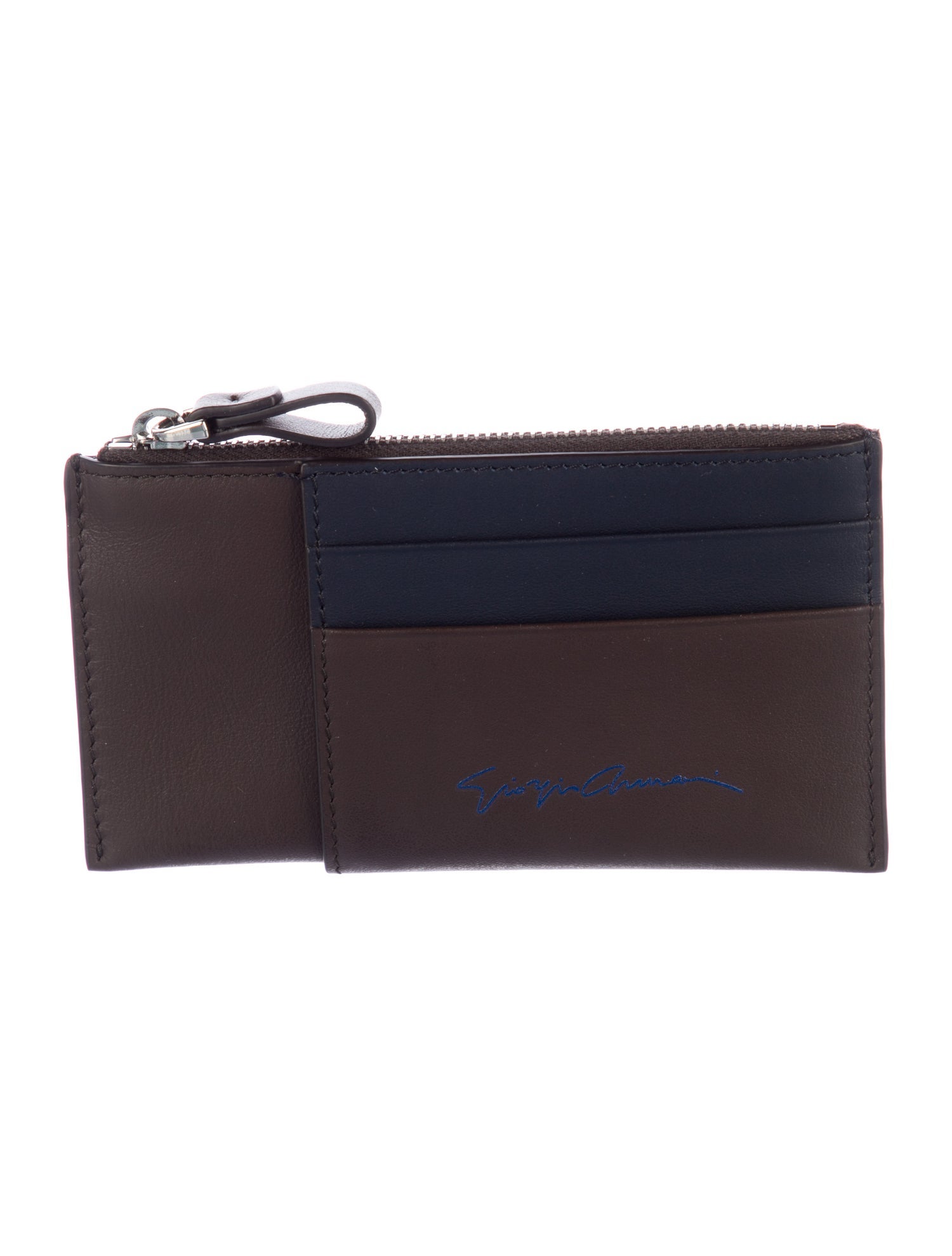 Giorgio Armani Leather Wallet w/ Tags