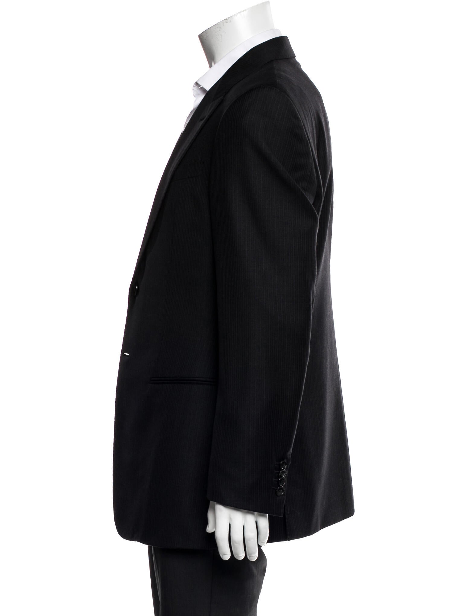 Giorgio Armani Virgin Wool Overcoat