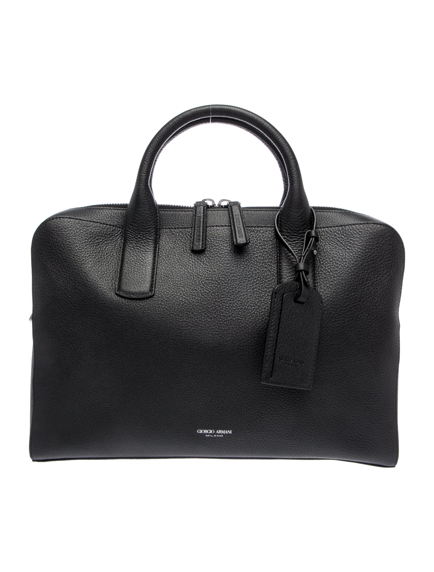 Giorgio Armani Leather Briefcase