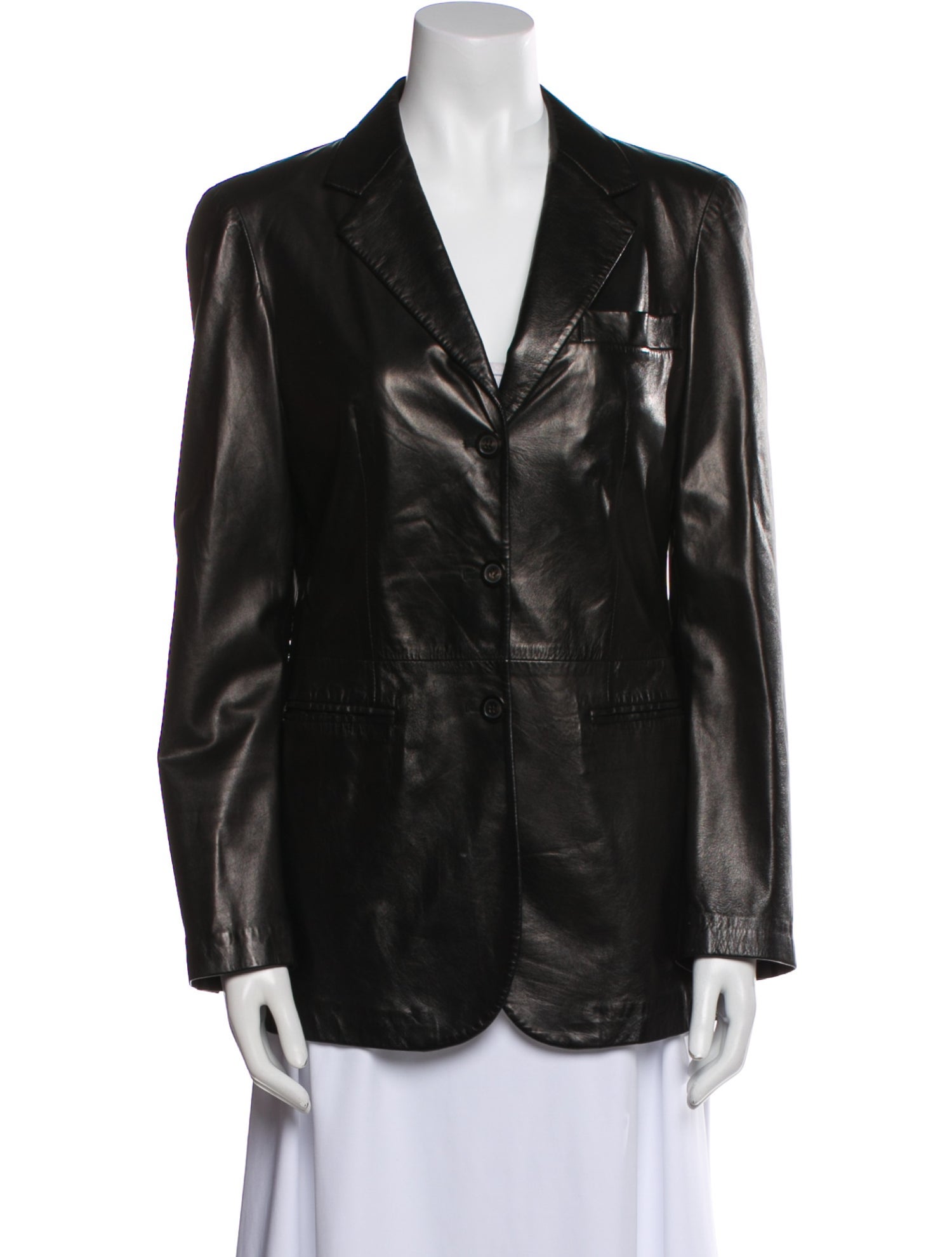 Giorgio Armani Lambskin Blazer