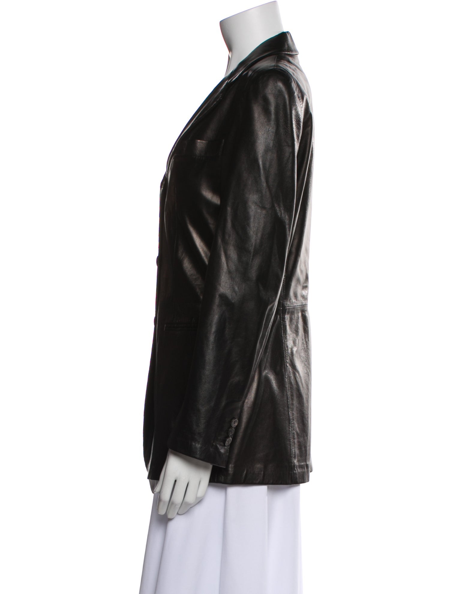 Giorgio Armani Lambskin Blazer