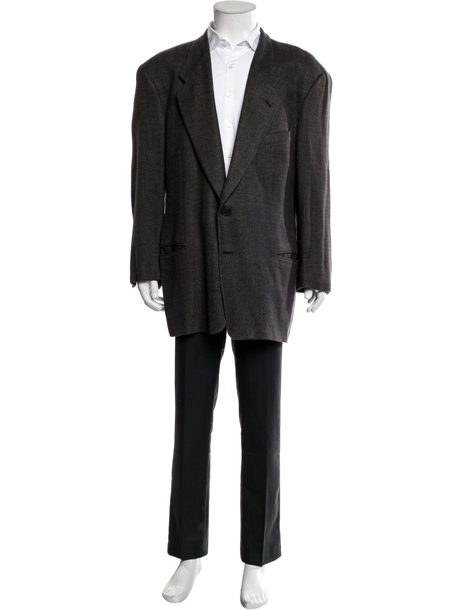 Giorgio Armani Linen Two-Piece Blazer