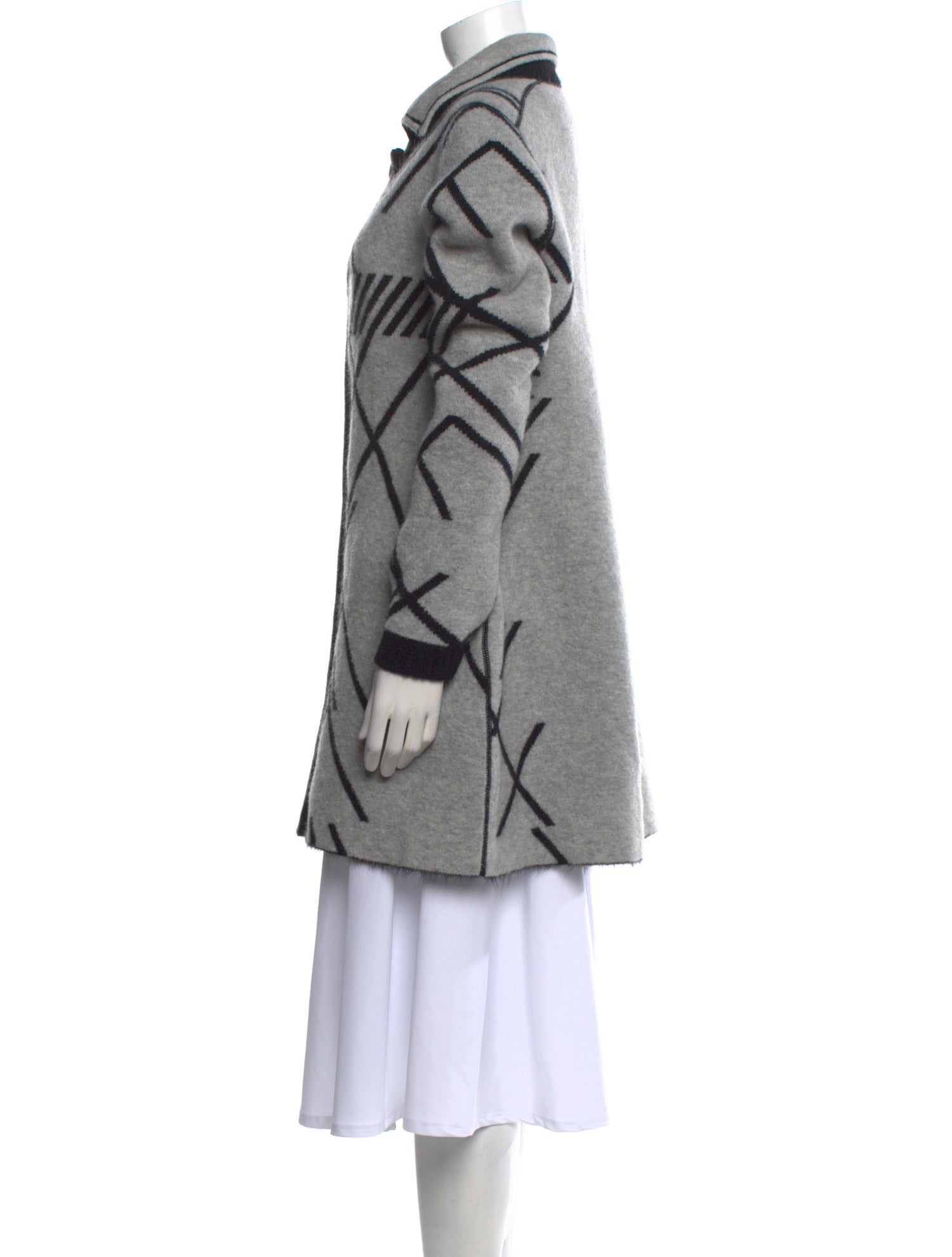 Giorgio Armani 2022 Fantasia Reversible Peacoat