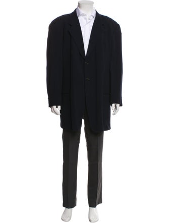 Giorgio Armani Virgin Wool Overcoat