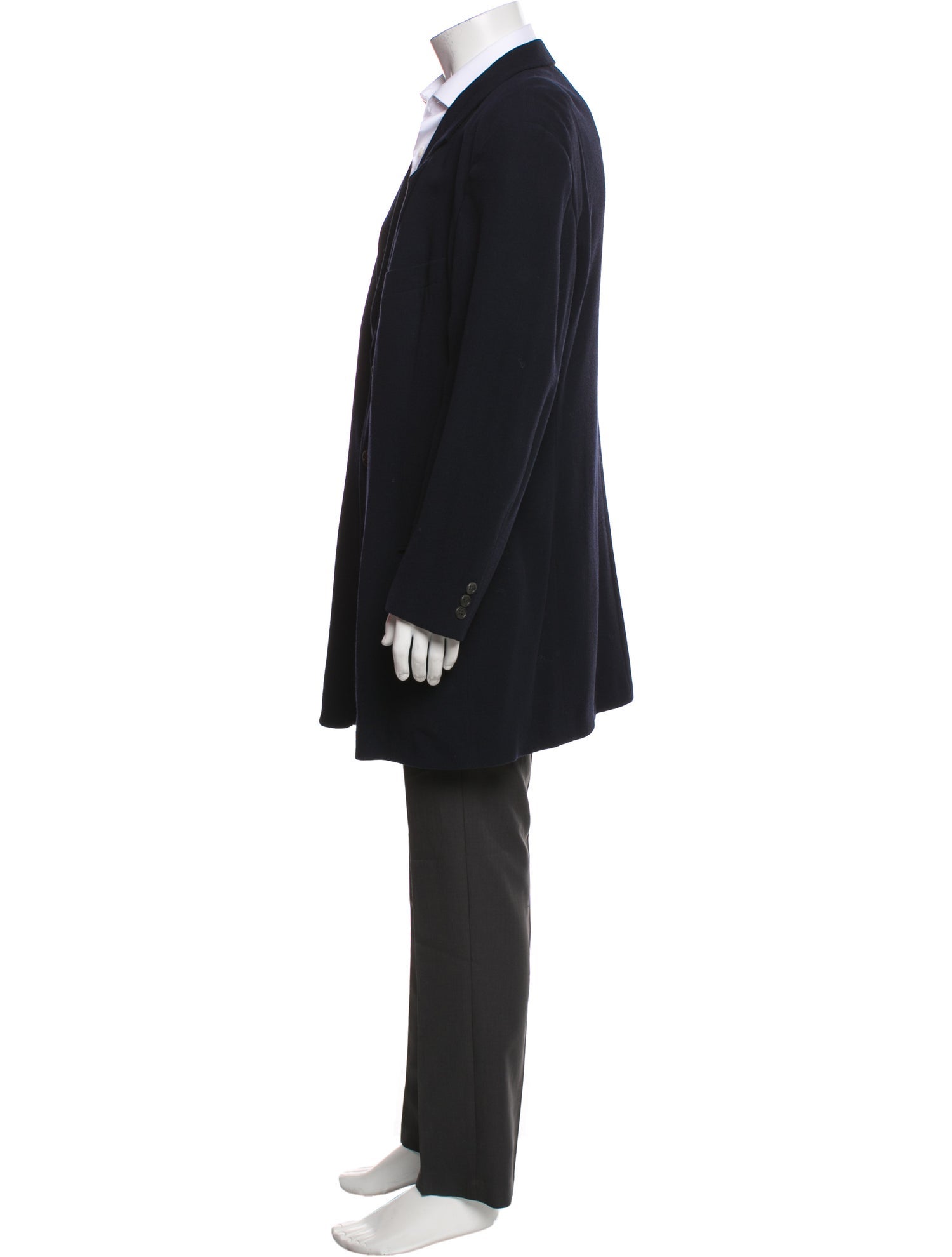 Giorgio Armani Virgin Wool Overcoat