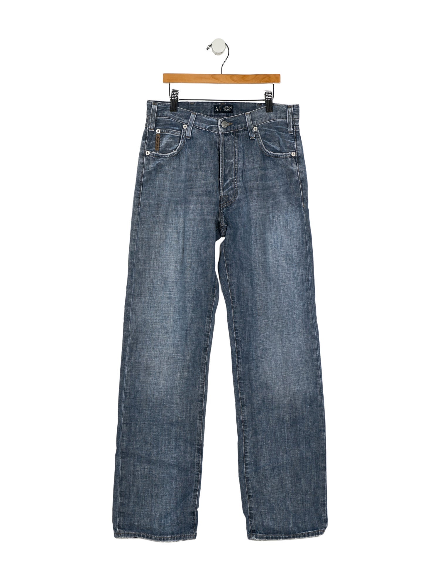 Armani Jeans High-Rise Wide Leg Jeans