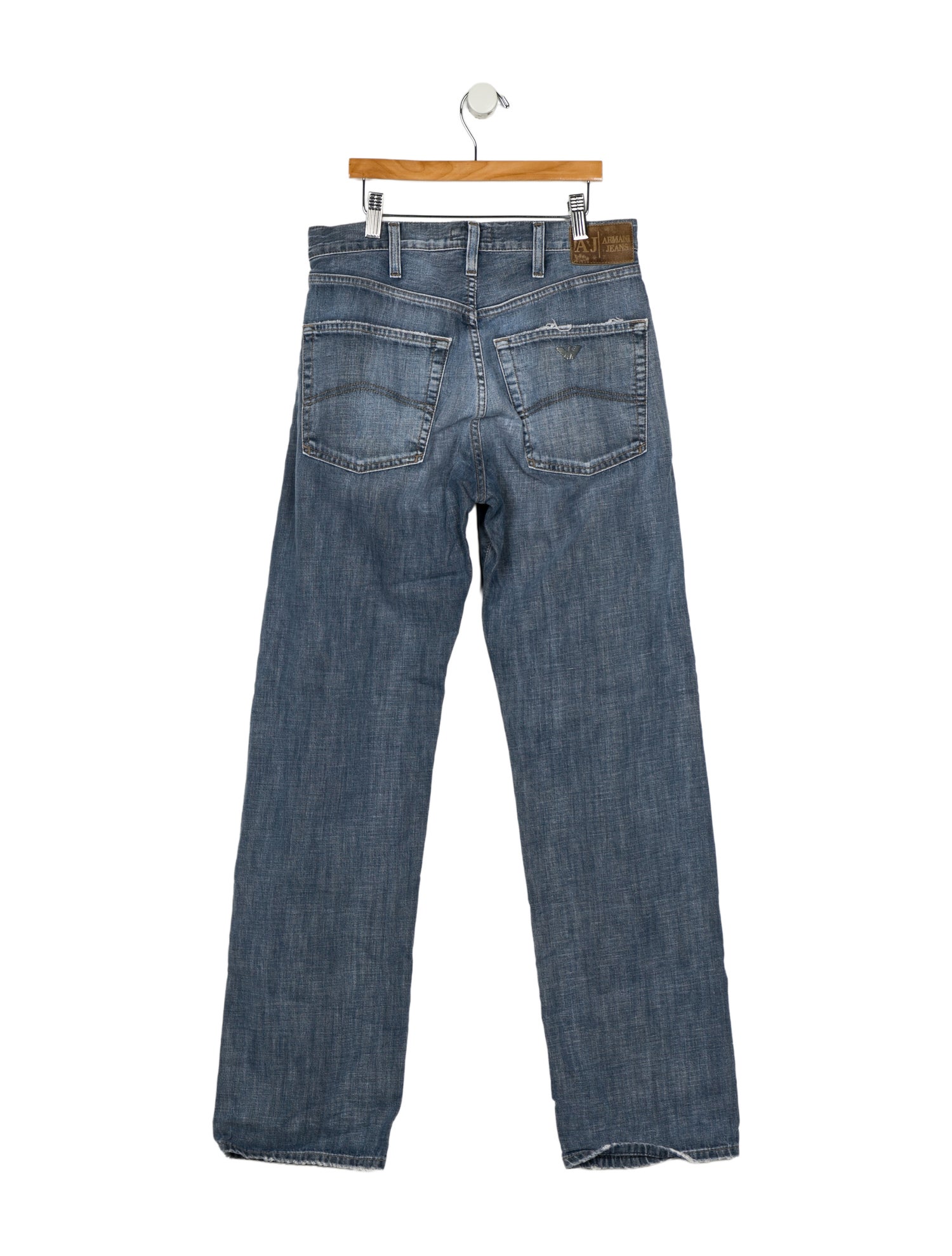 Armani Jeans High-Rise Wide Leg Jeans