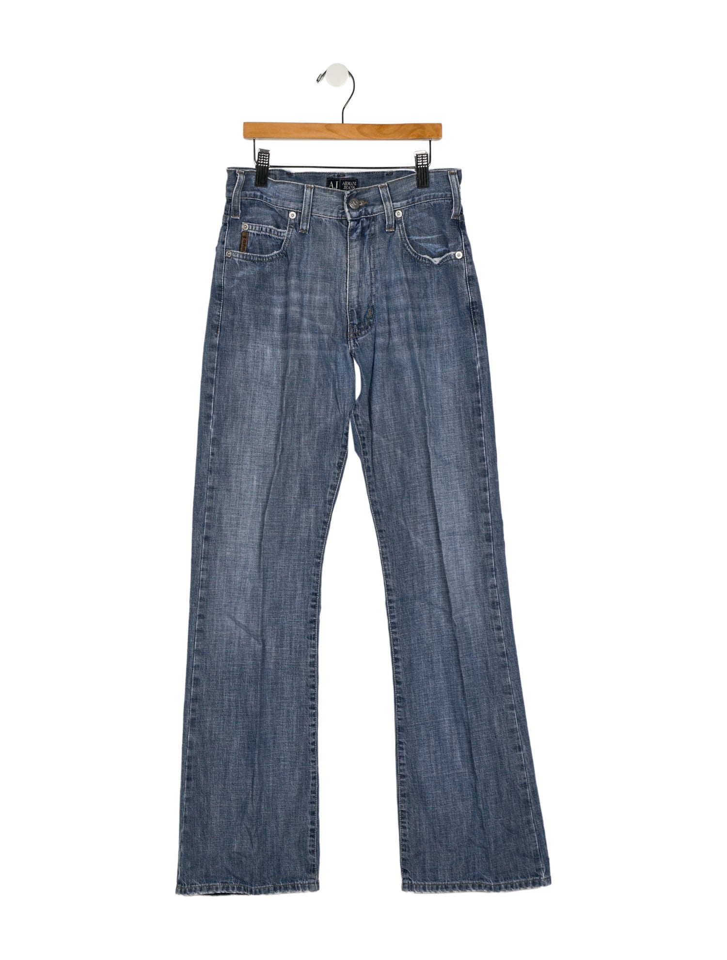 Armani Jeans High-Rise Wide Leg Jeans