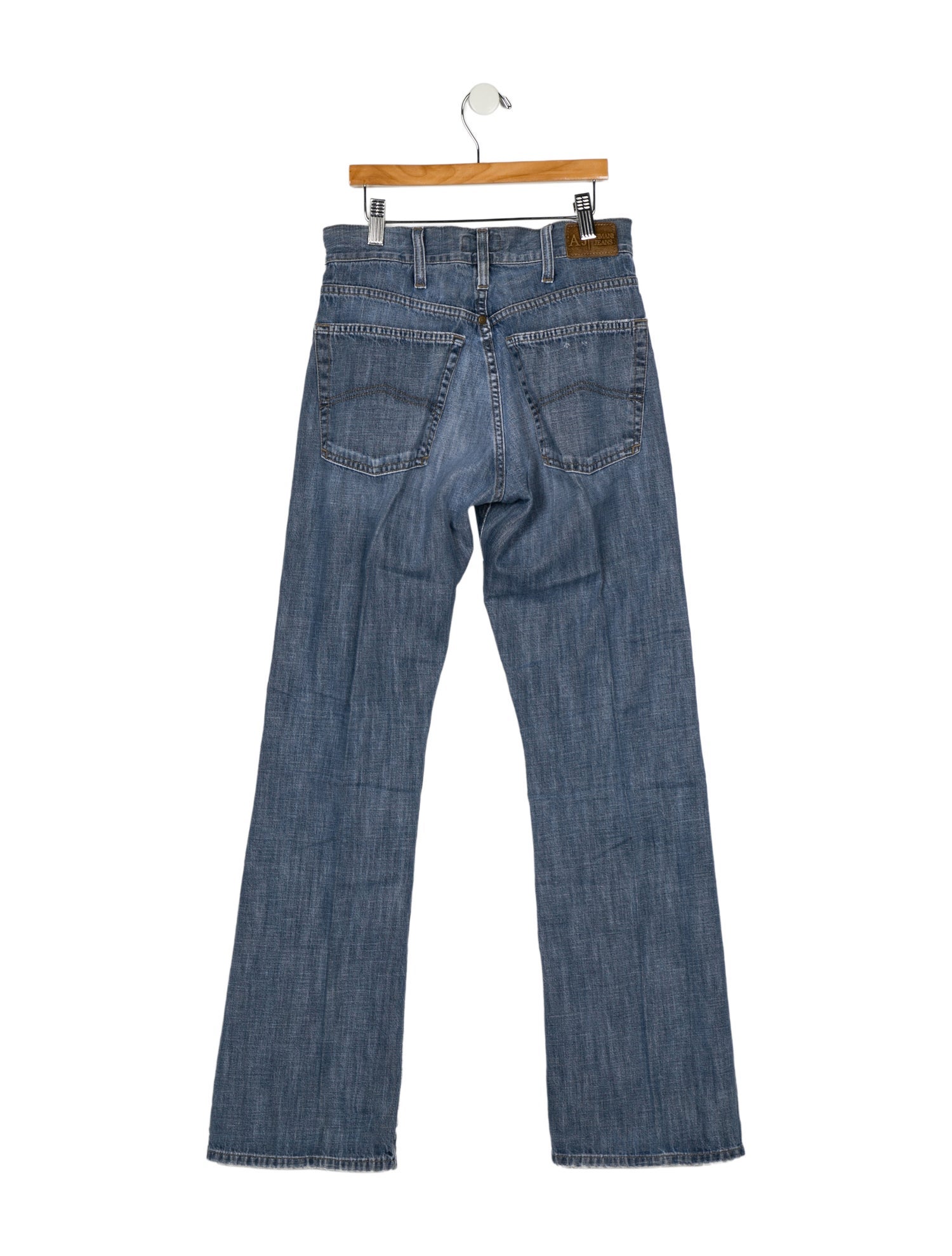 Armani Jeans High-Rise Wide Leg Jeans