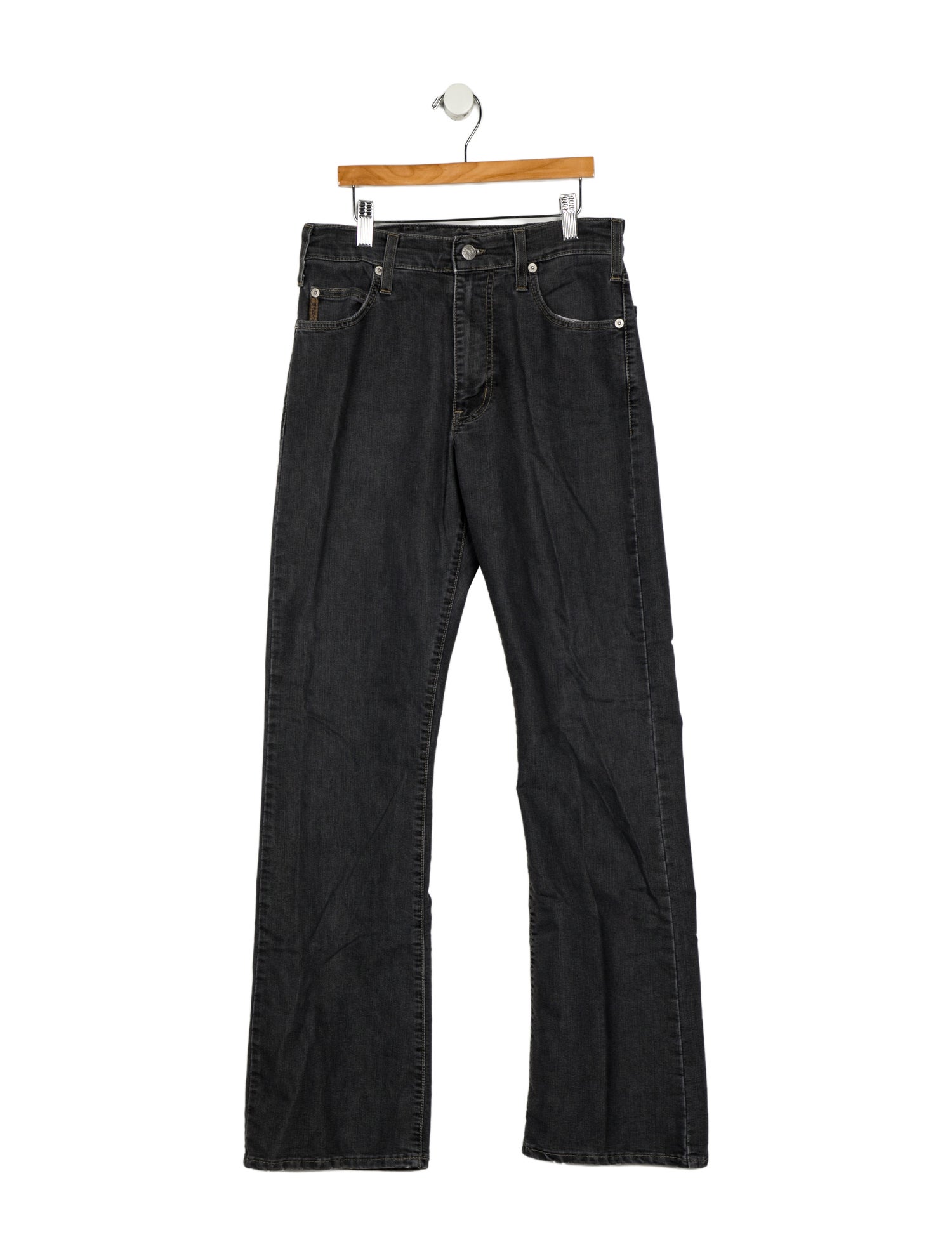 Armani Jeans Mid-Rise Wide Leg Jeans