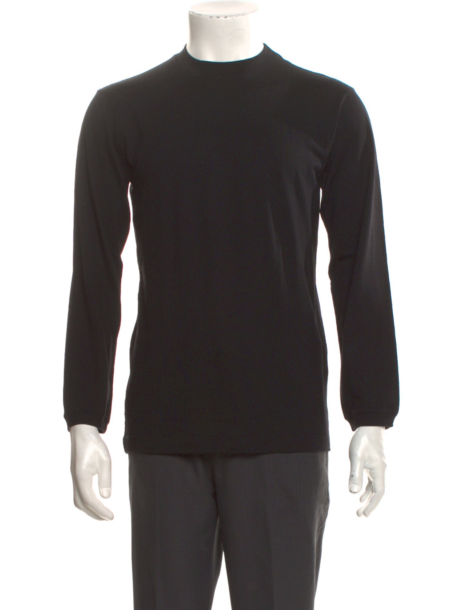 Giorgio Armani Wool Crew Neck T-Shirt