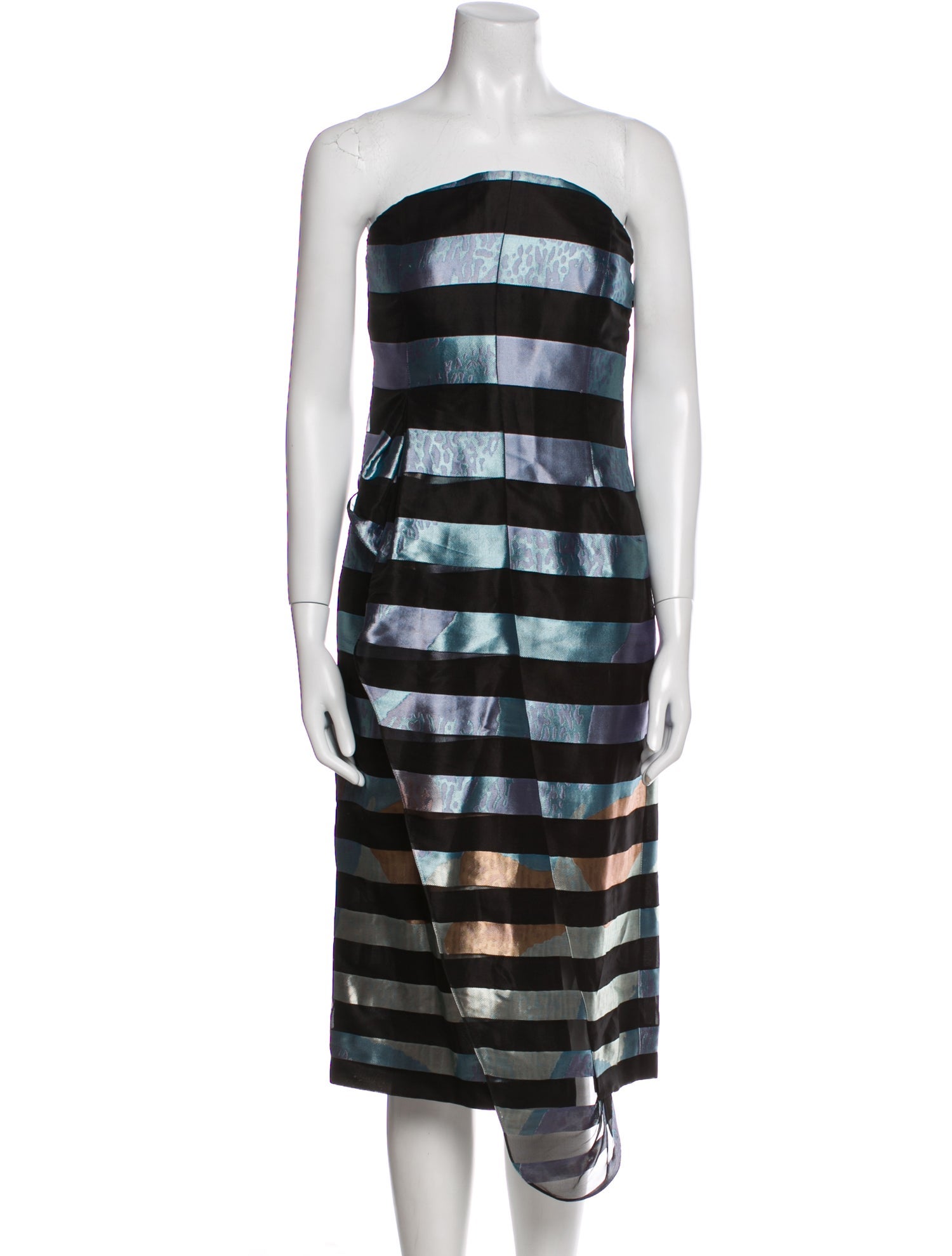 Giorgio Armani Silk Midi Length Dress