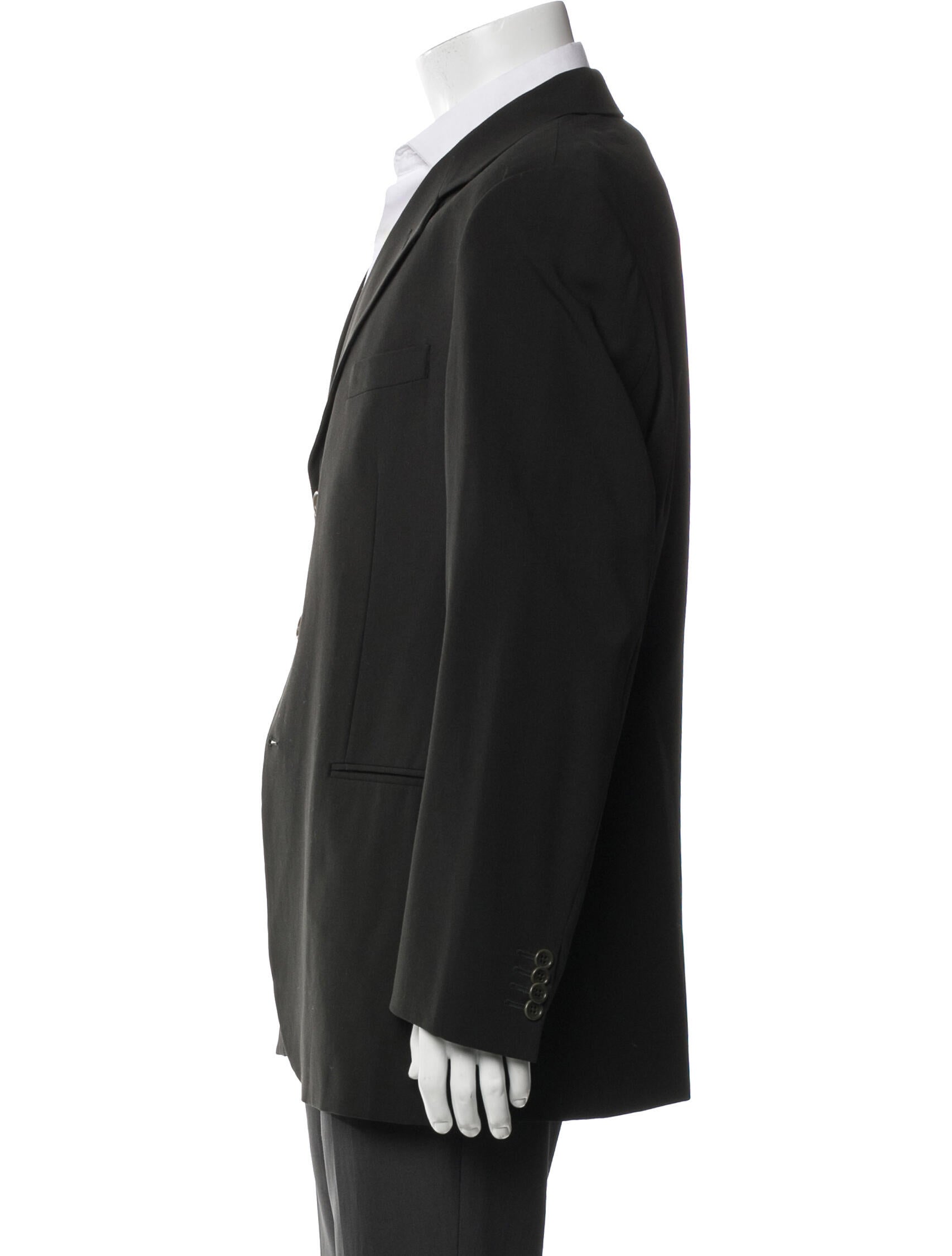 Giorgio Armani Wool Peacoat