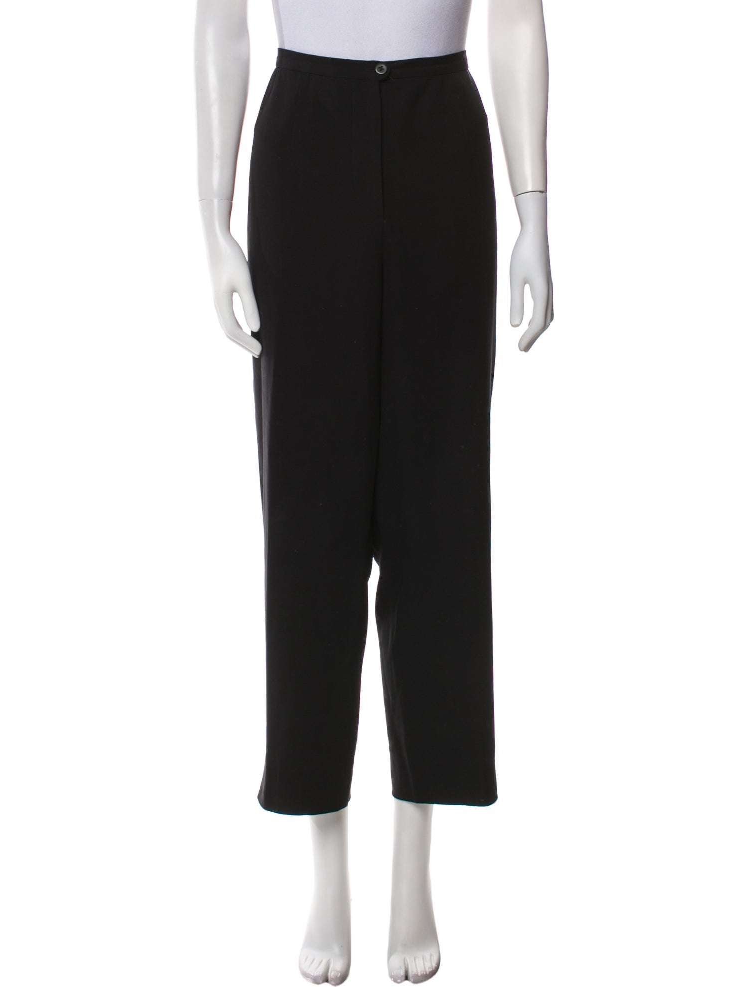 Giorgio Armani Wool Straight Leg Pants
