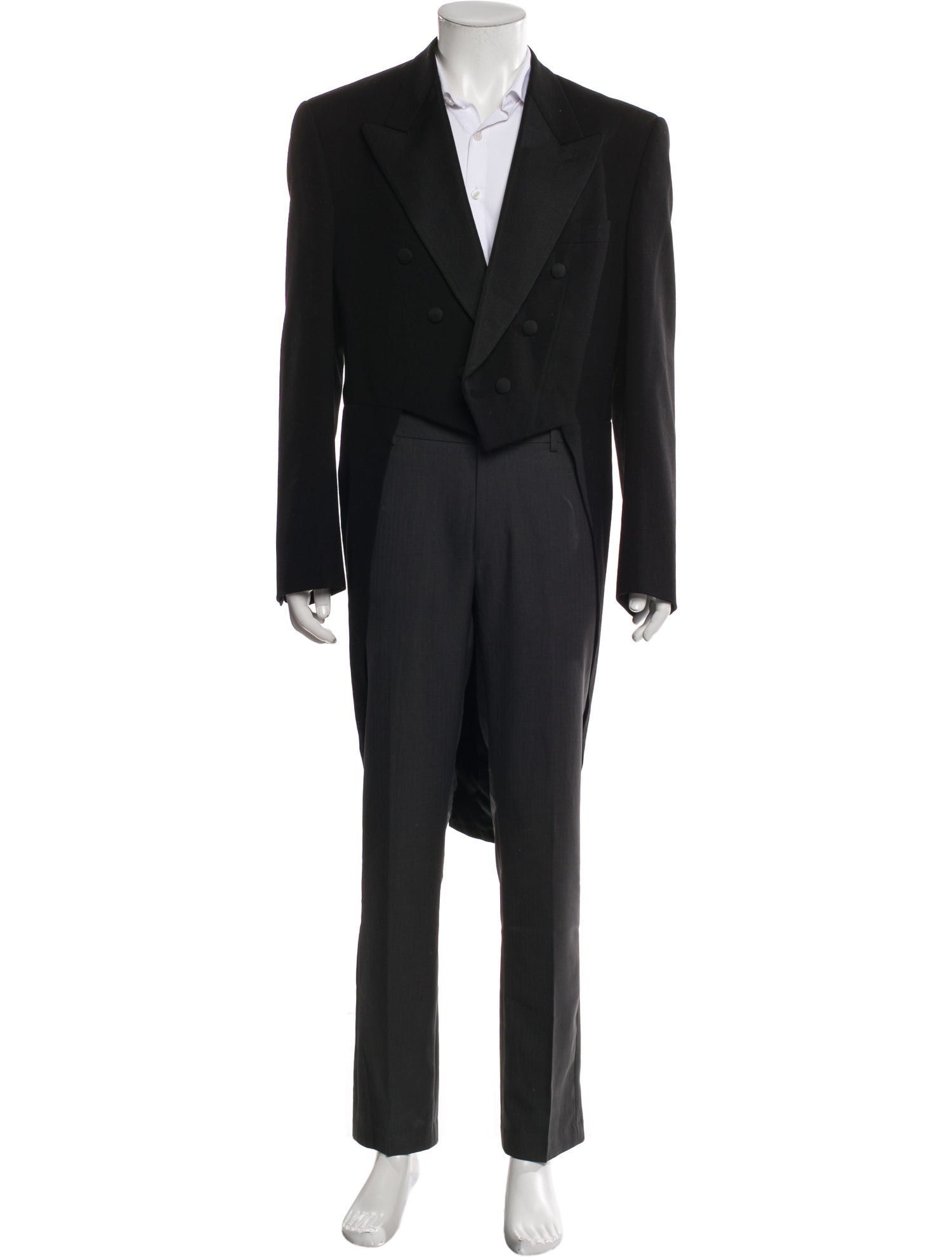 Giorgio Armani Black Wool Tuxedo