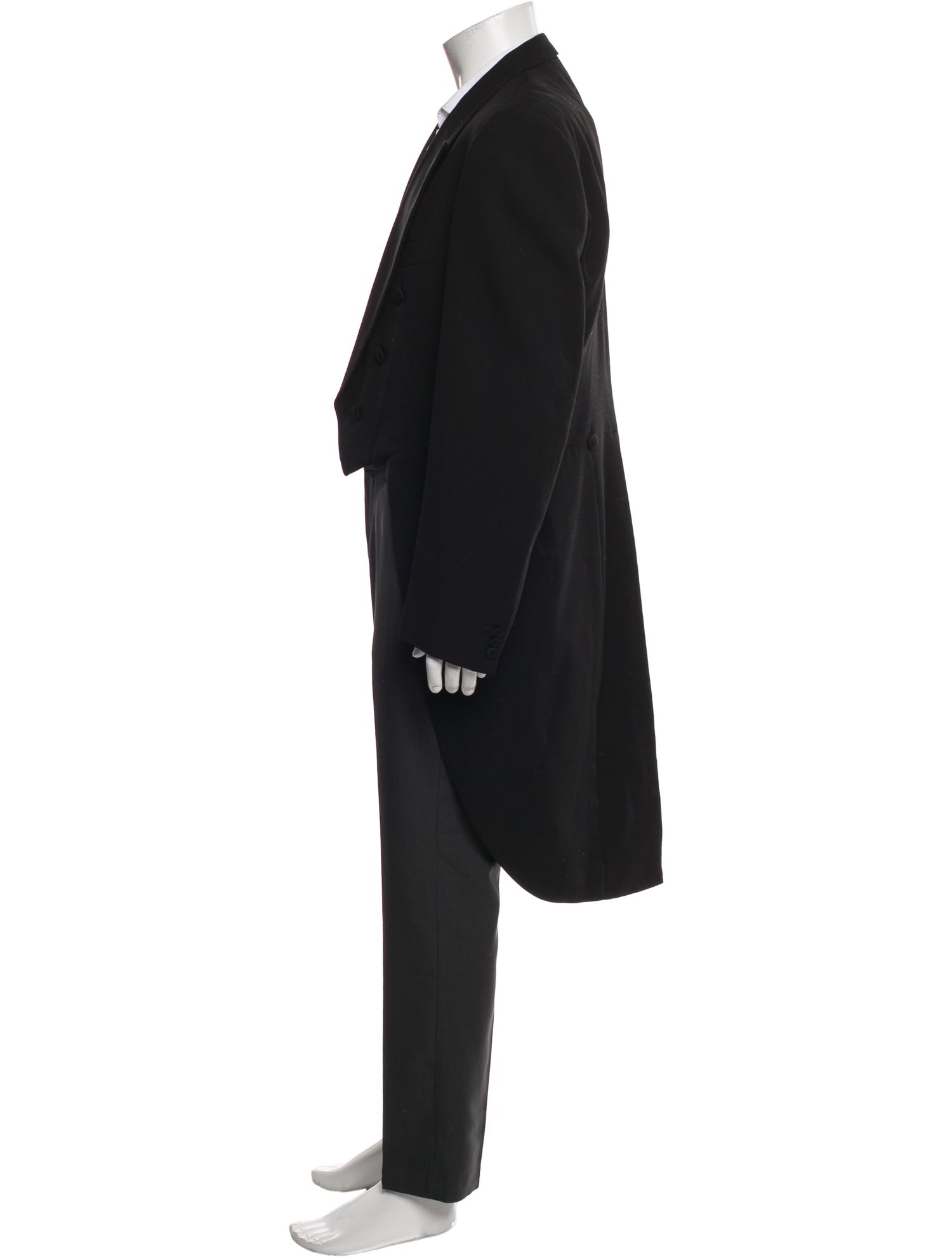 Giorgio Armani Black Wool Tuxedo