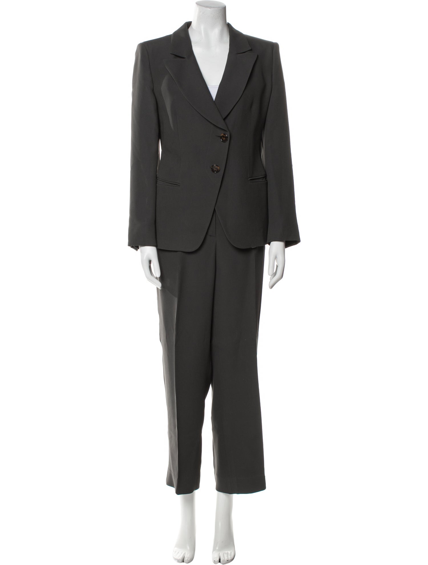 Giorgio Armani Ruffle Embellishment Pantsuit