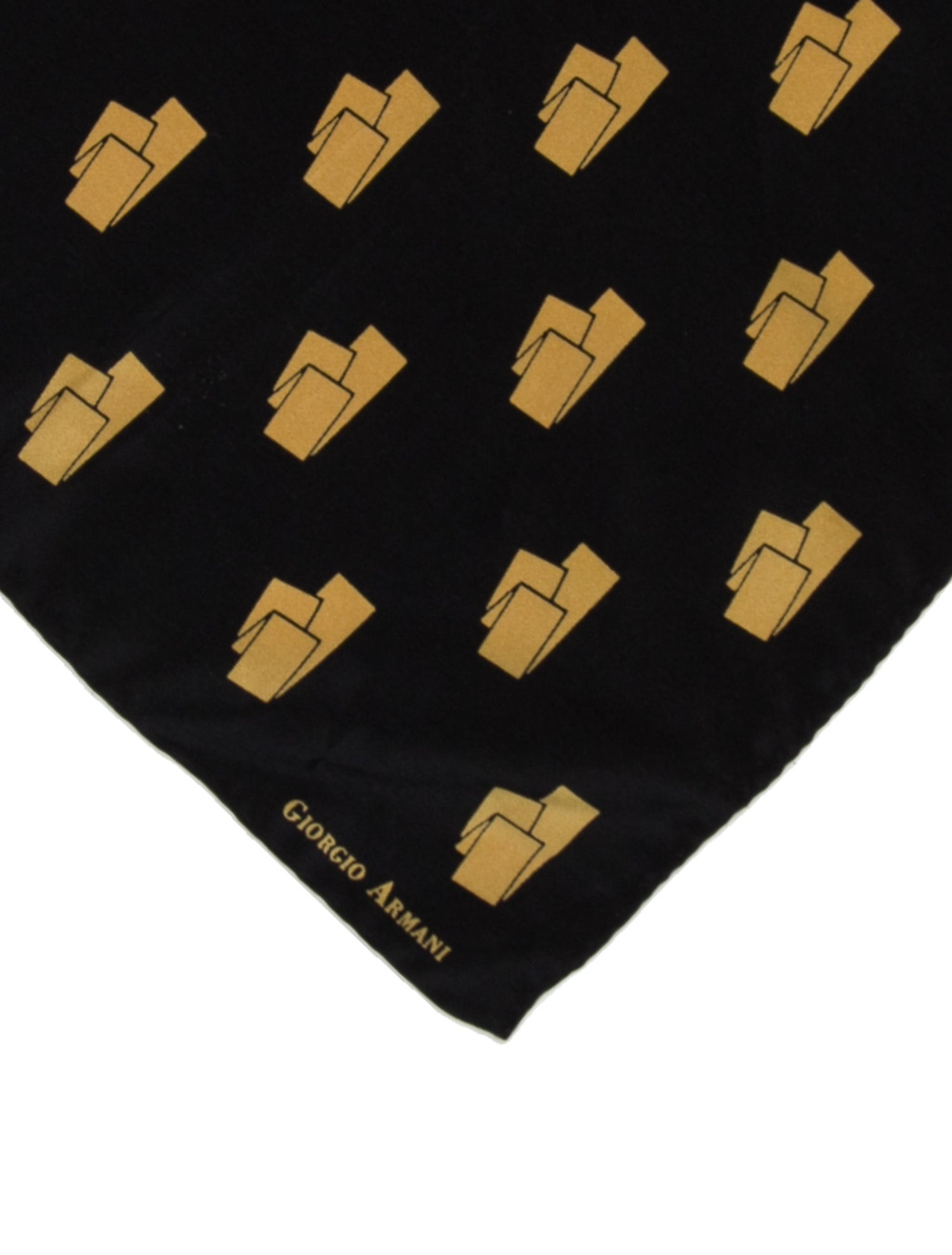 Giorgio Armani Silk Floral Print Scarf