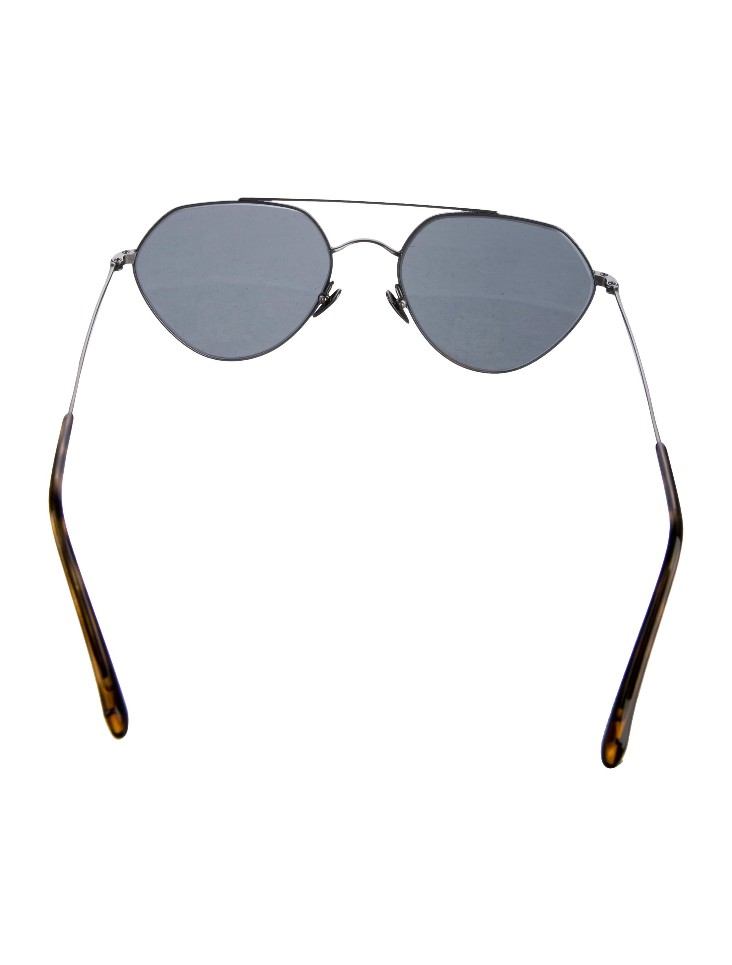 Giorgio Armani Aviator Tinted Sunglasses