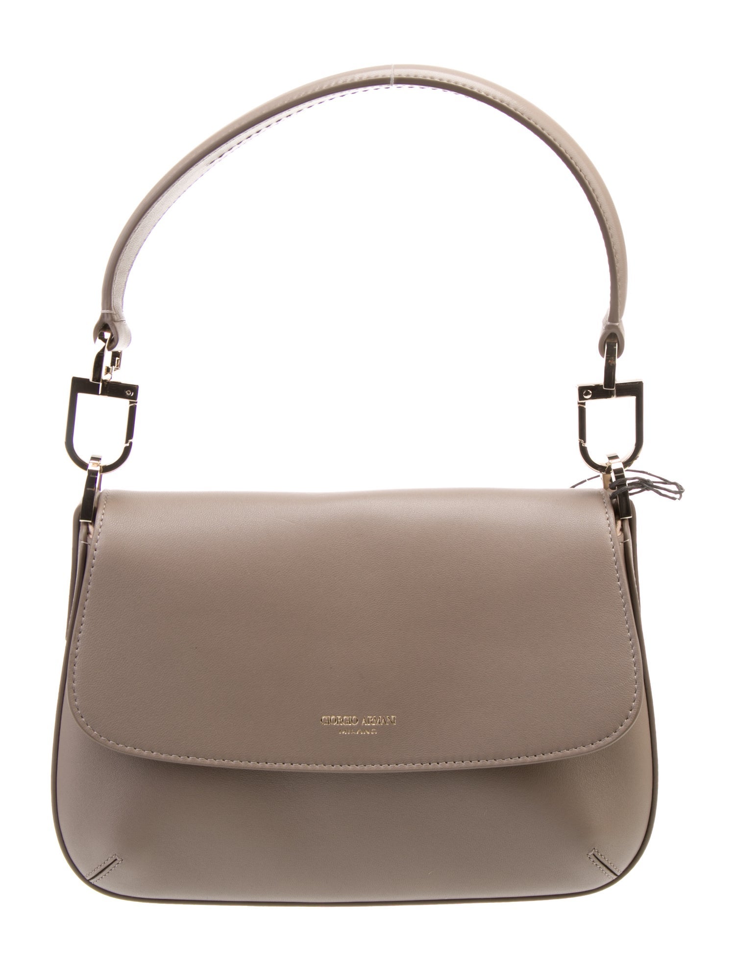 Giorgio Armani Leather Top Handle Bag