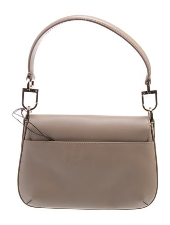 Giorgio Armani Leather Top Handle Bag
