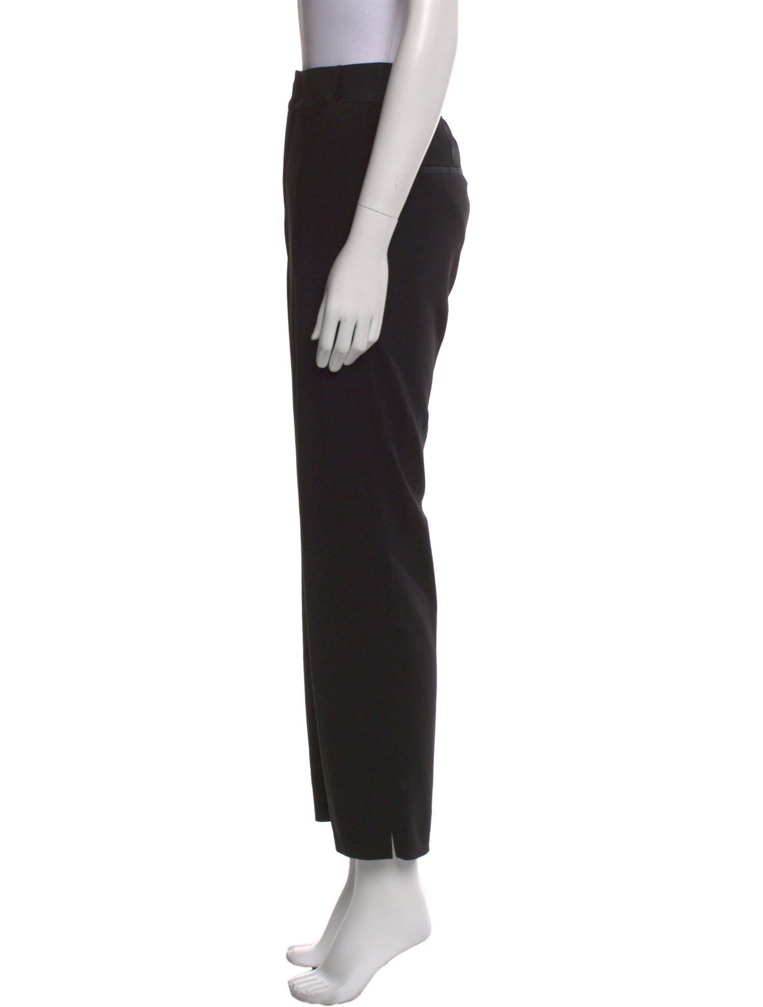 Giorgio Armani Virgin Wool Straight Leg Pants