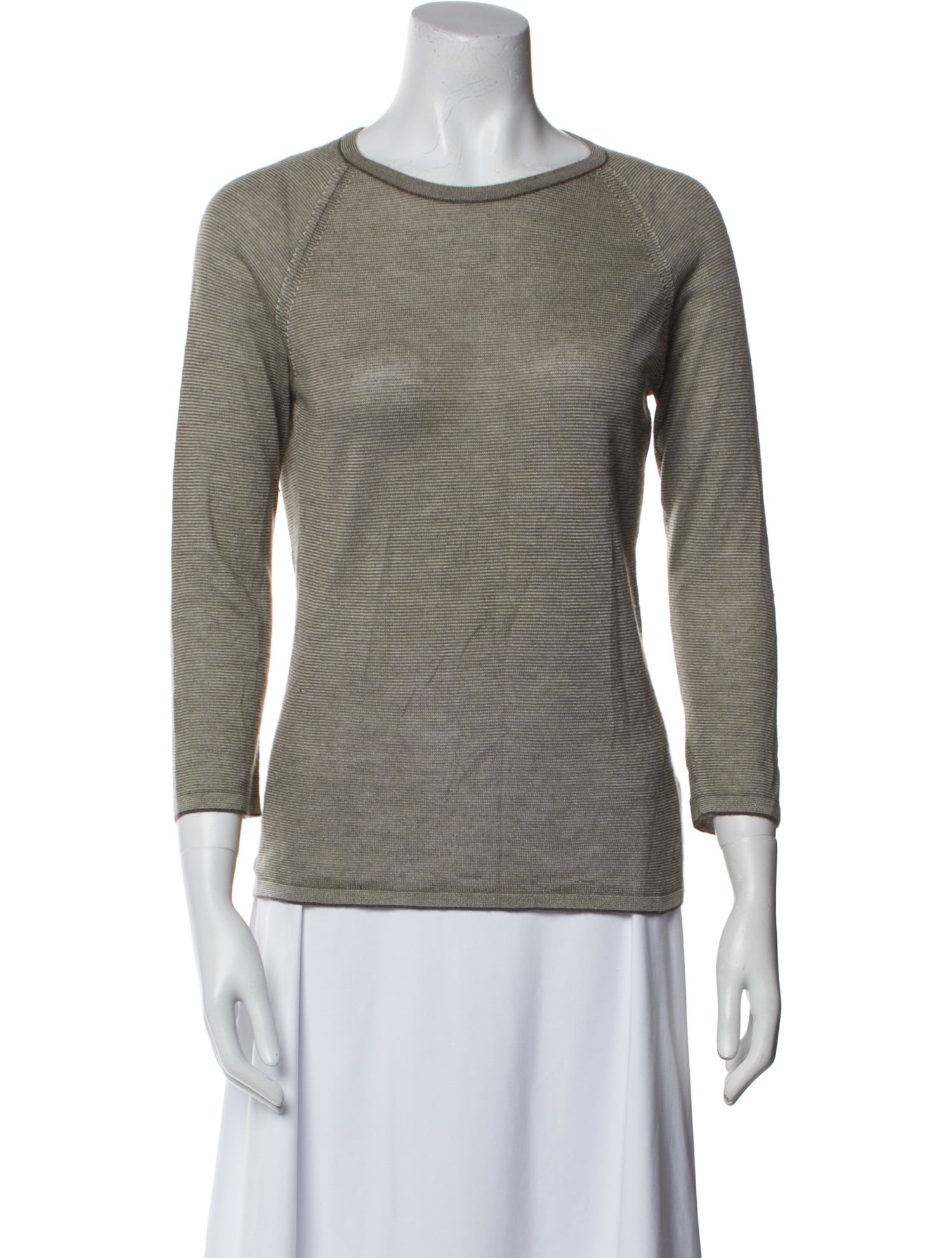 Giorgio Armani Cashmere Scoop Neck Sweater