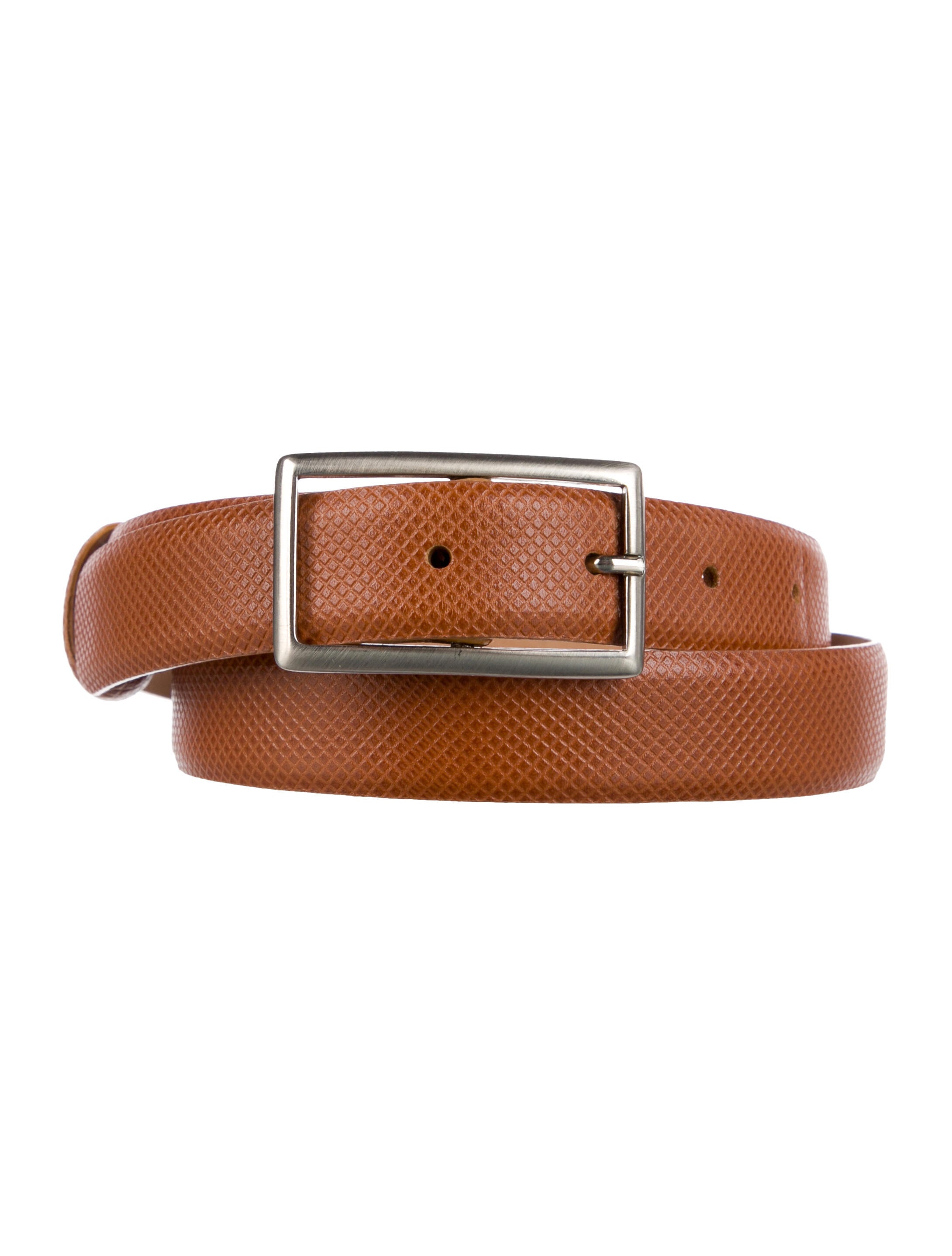 Giorgio Armani Skinny Leather Belt