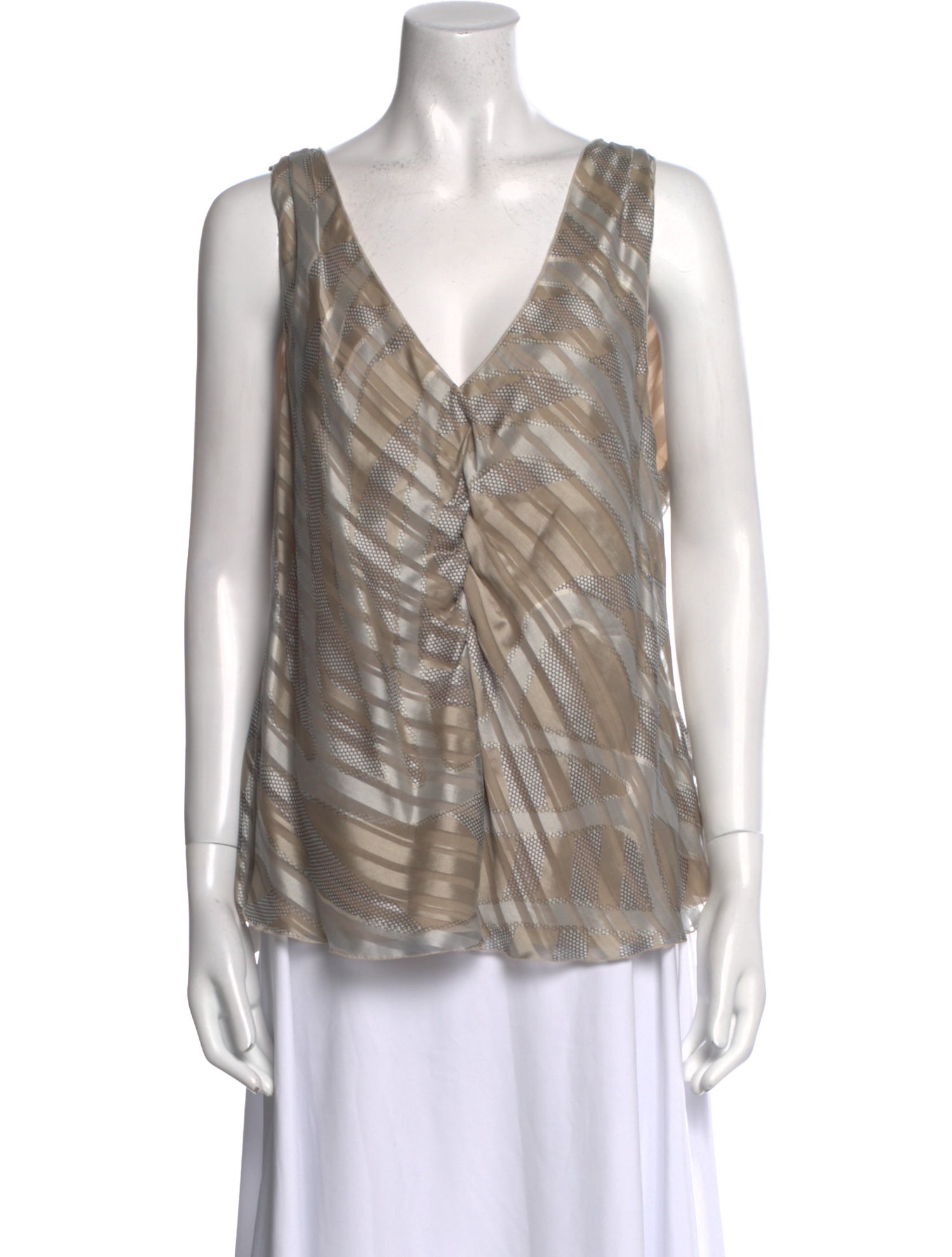 Giorgio Armani Silk Printed Blouse