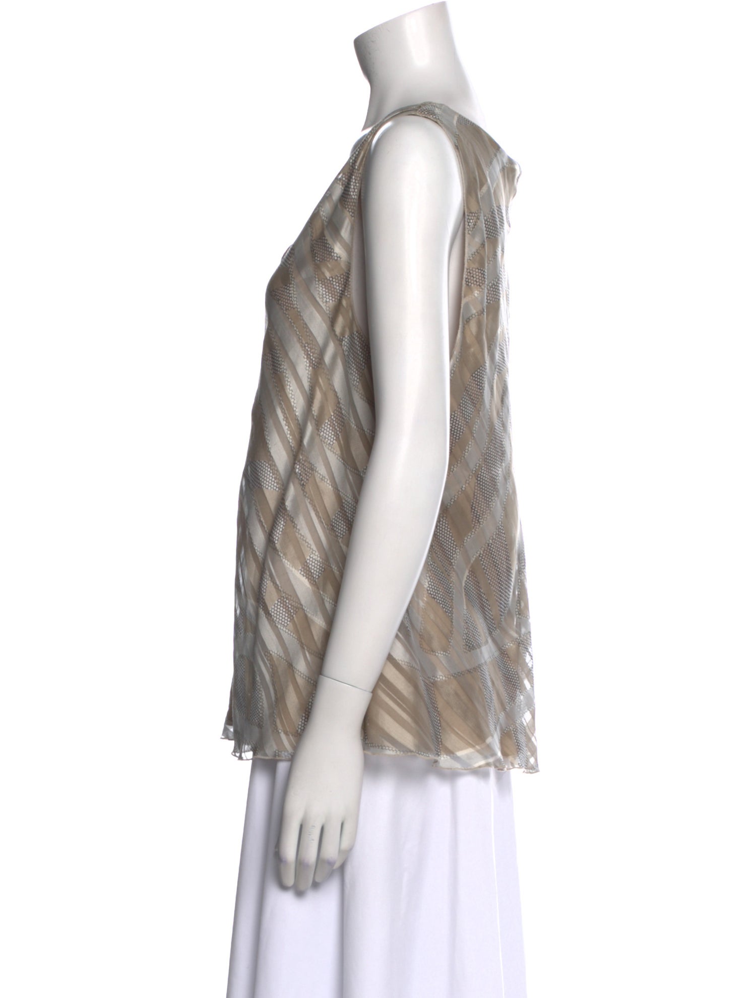 Giorgio Armani Silk Printed Blouse