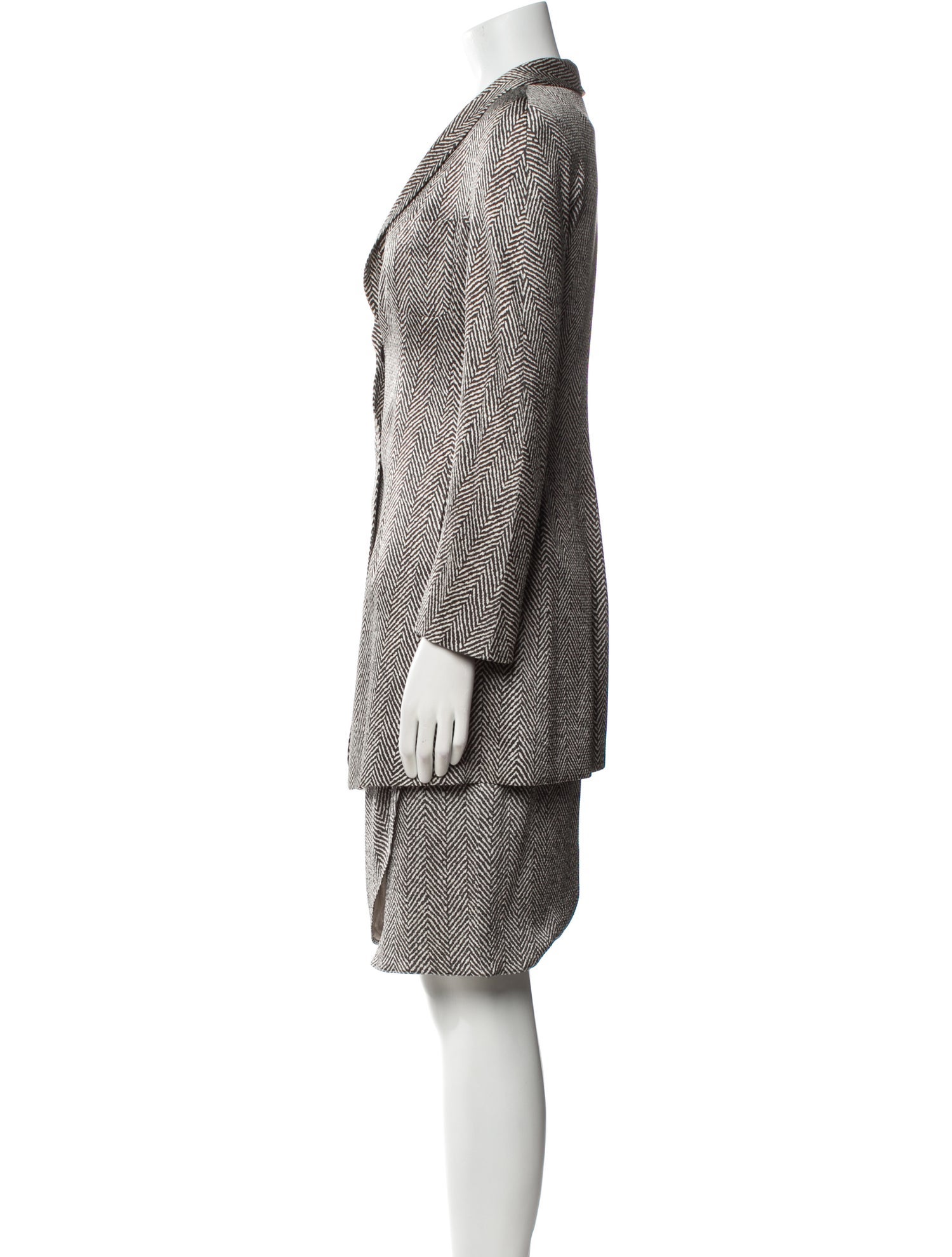 Giorgio Armani Printed Skirt Set