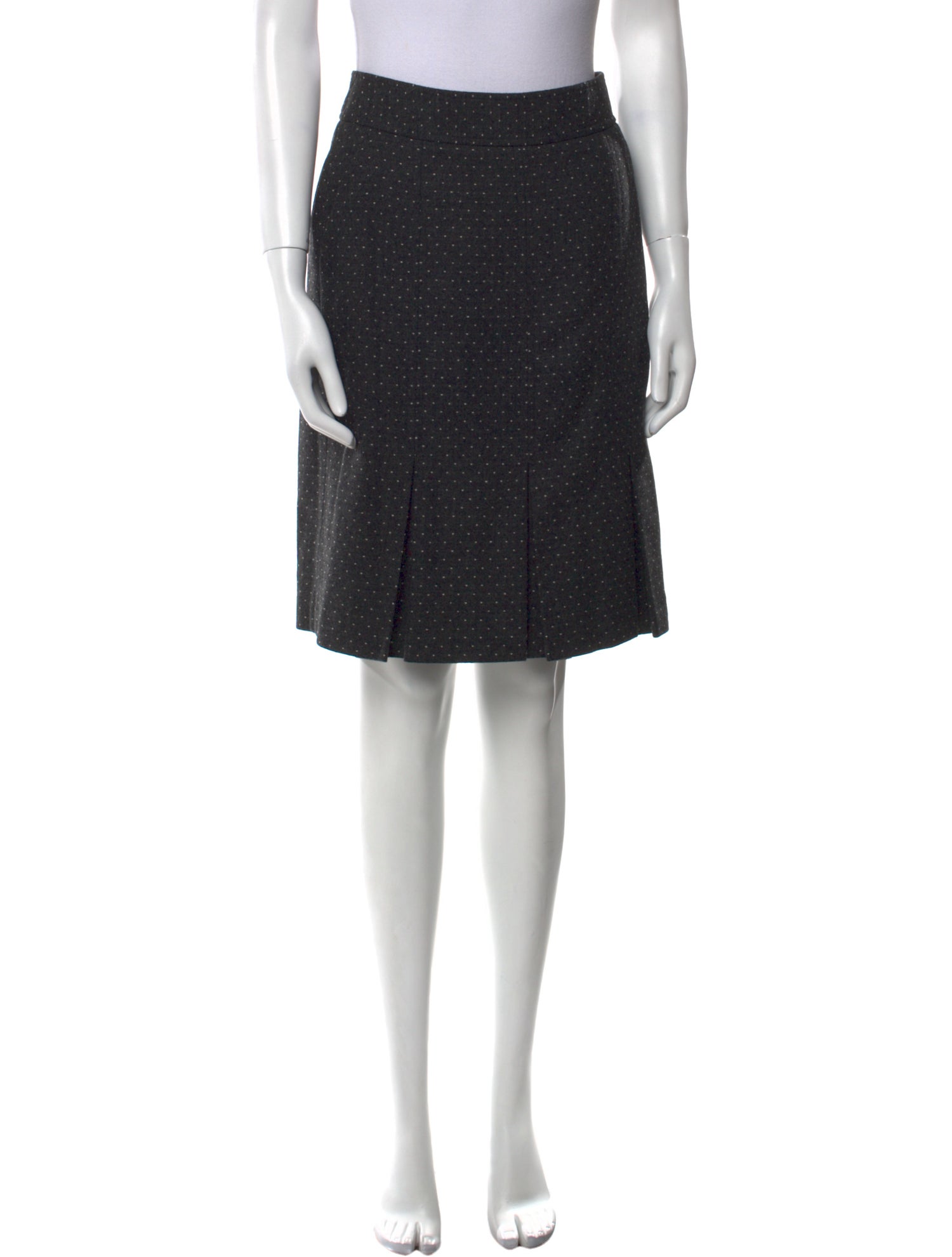 Giorgio Armani Wool Knee-Length Skirt