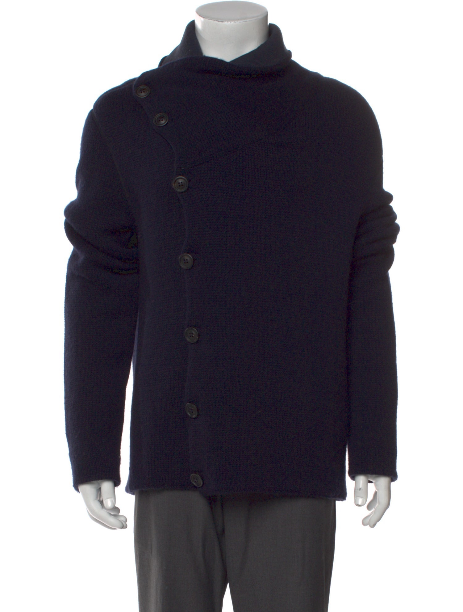 Giorgio Armani Cashmere Turtleneck Cardigan