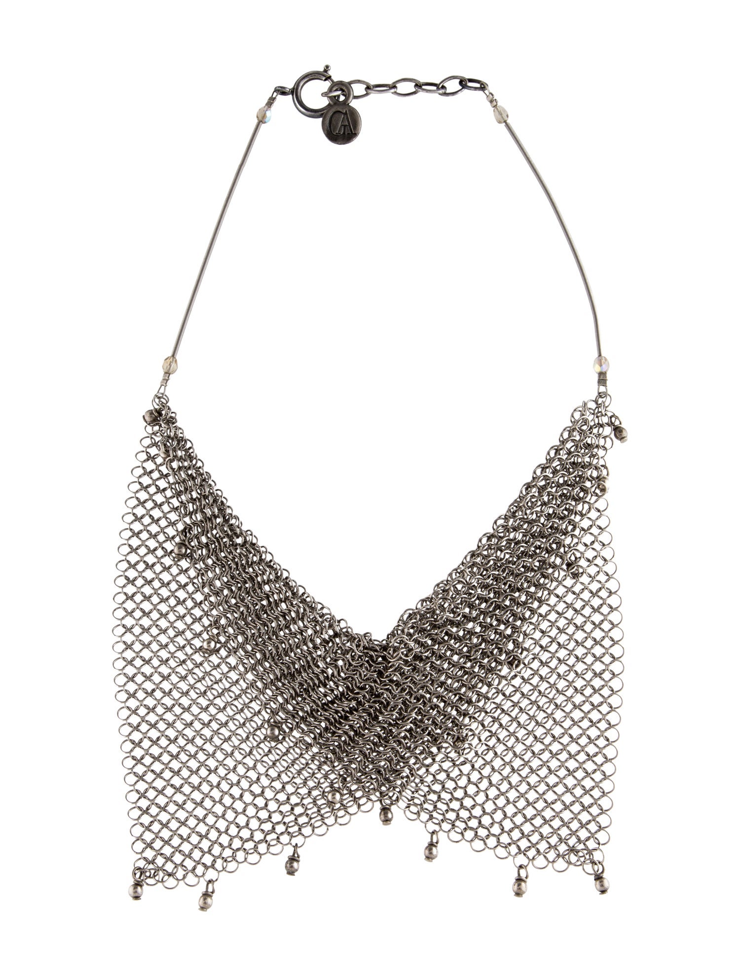 Giorgio Armani Mesh Collar Necklace