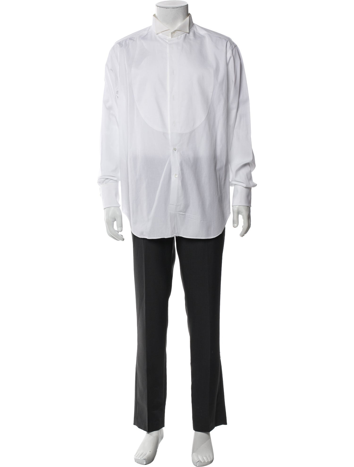 Giorgio Armani Long Sleeve Tuxedo Shirt