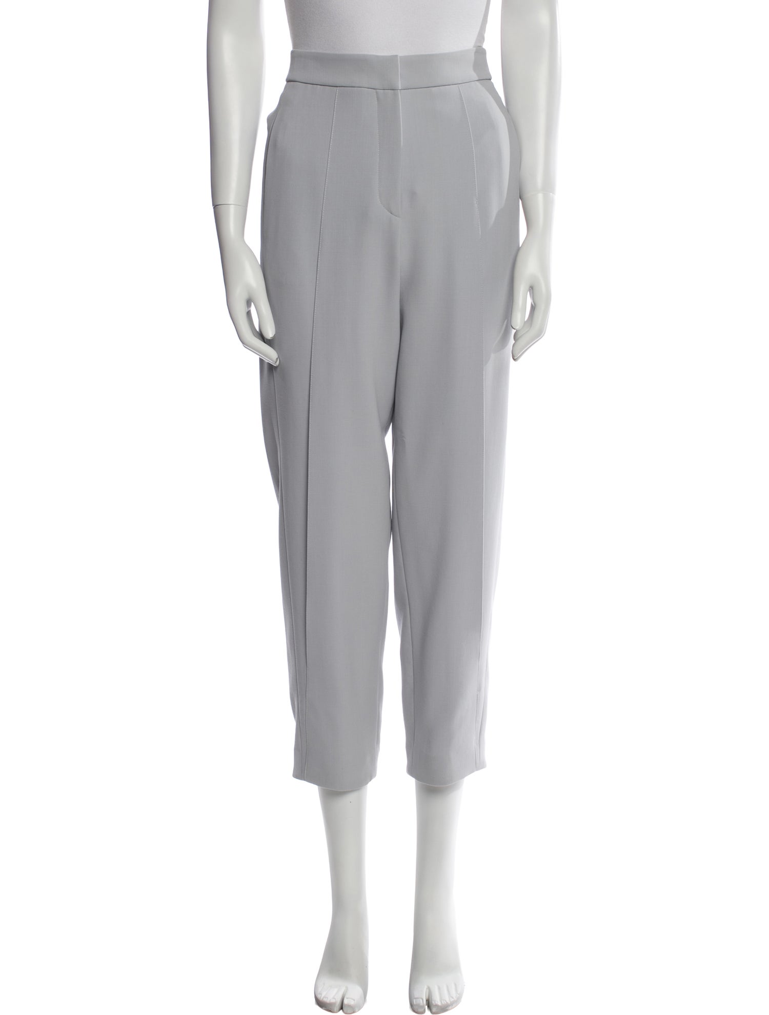 Giorgio Armani Virgin Wool Straight Leg Pants