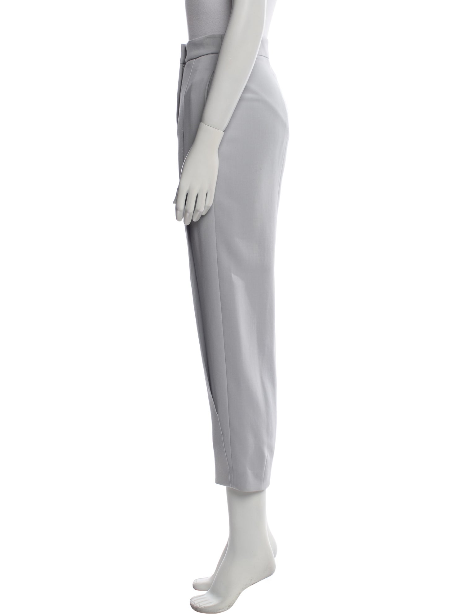 Giorgio Armani Virgin Wool Straight Leg Pants