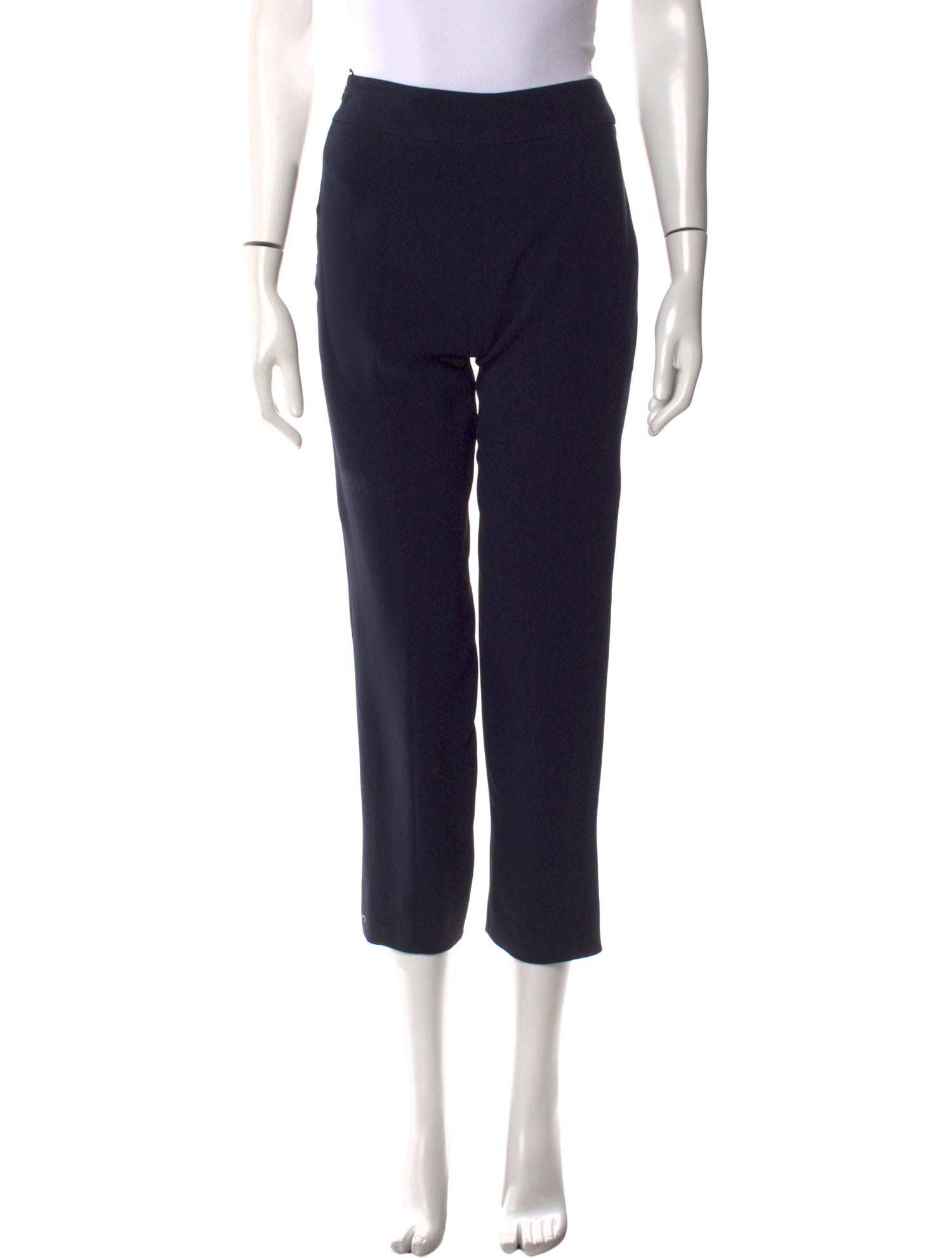 Giorgio Armani Virgin Wool Straight Leg Pants