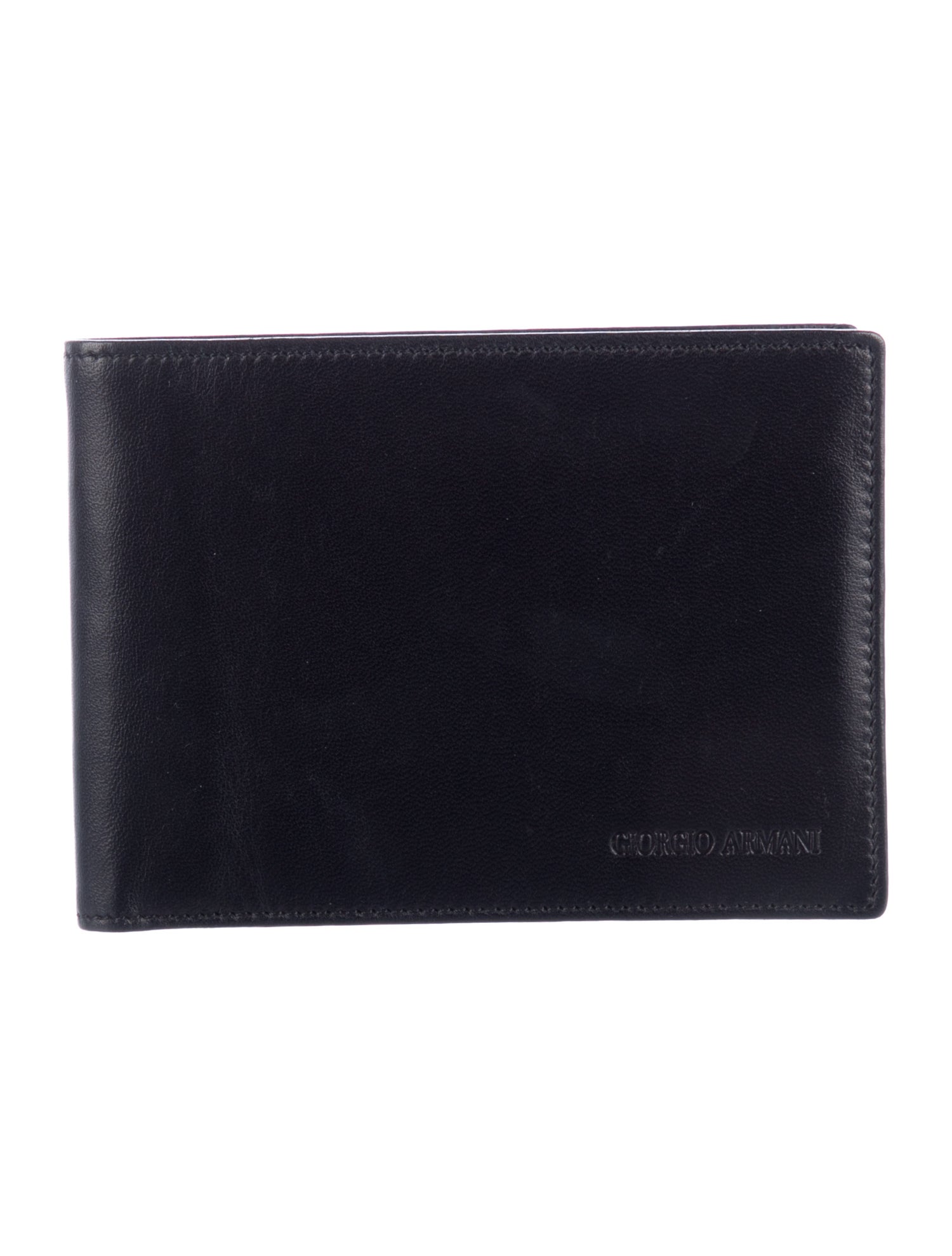 Giorgio Armani Leather Bifold Wallet