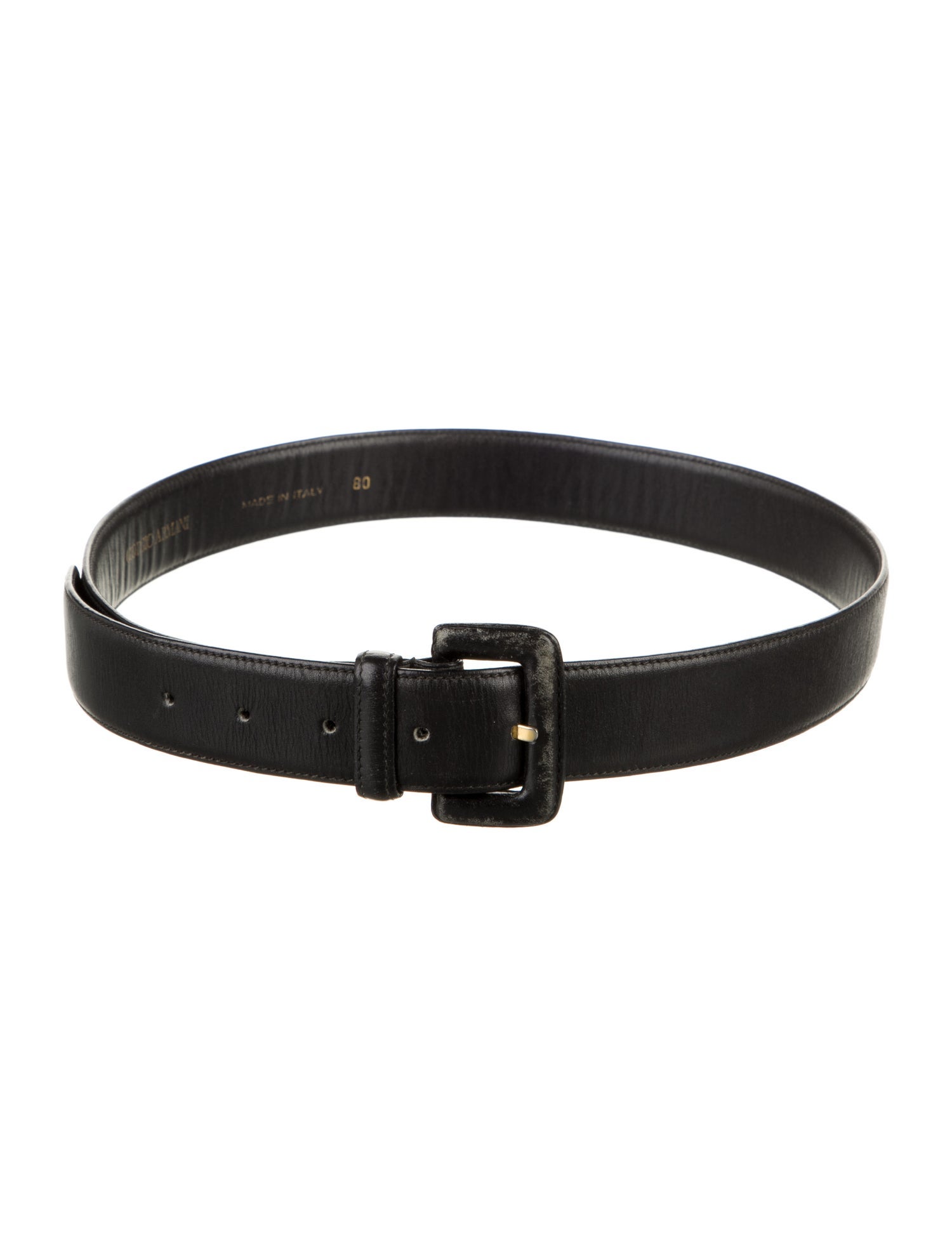 Giorgio Armani Vintage Leather Belt