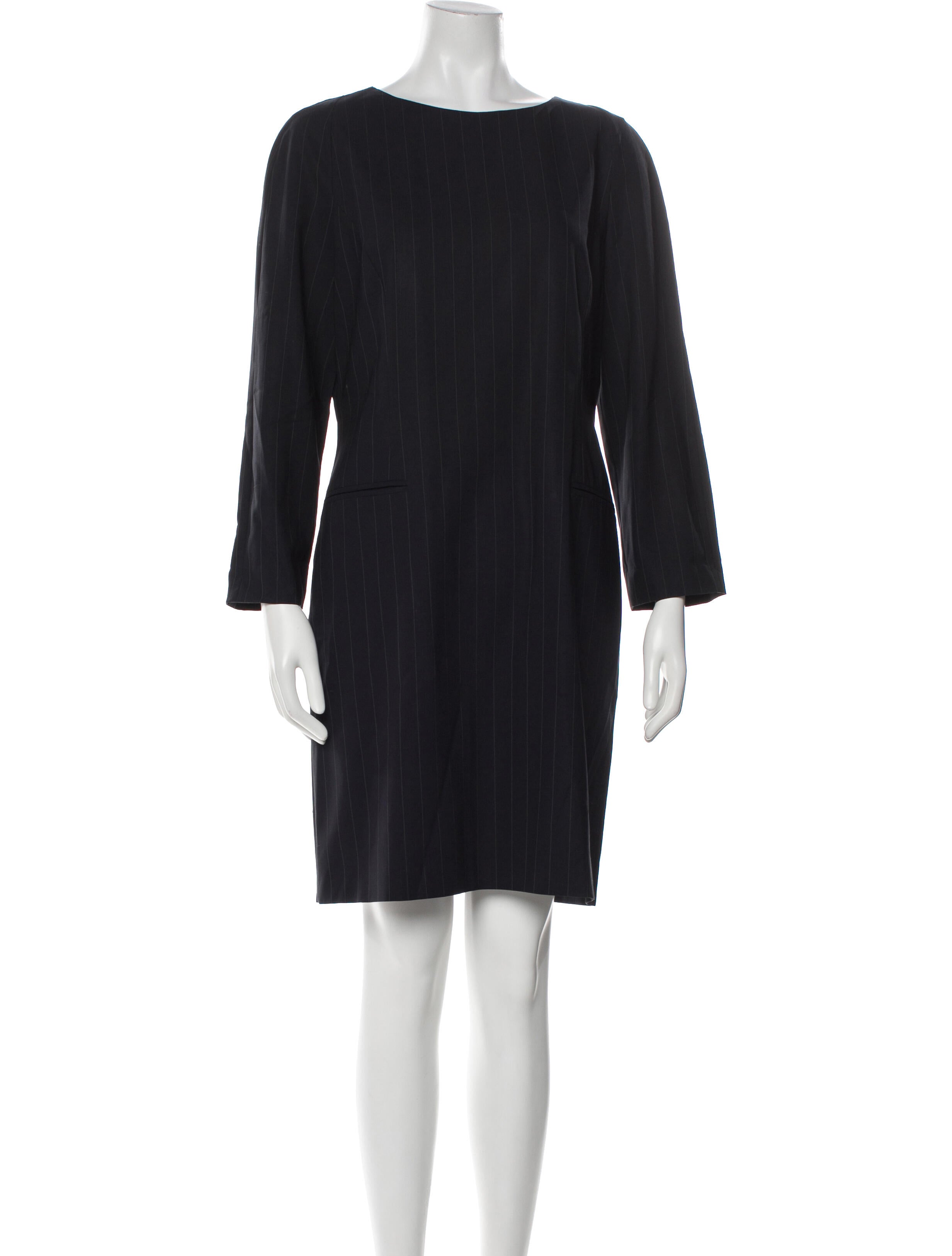 Giorgio Armani Virgin Wool Mini Dress