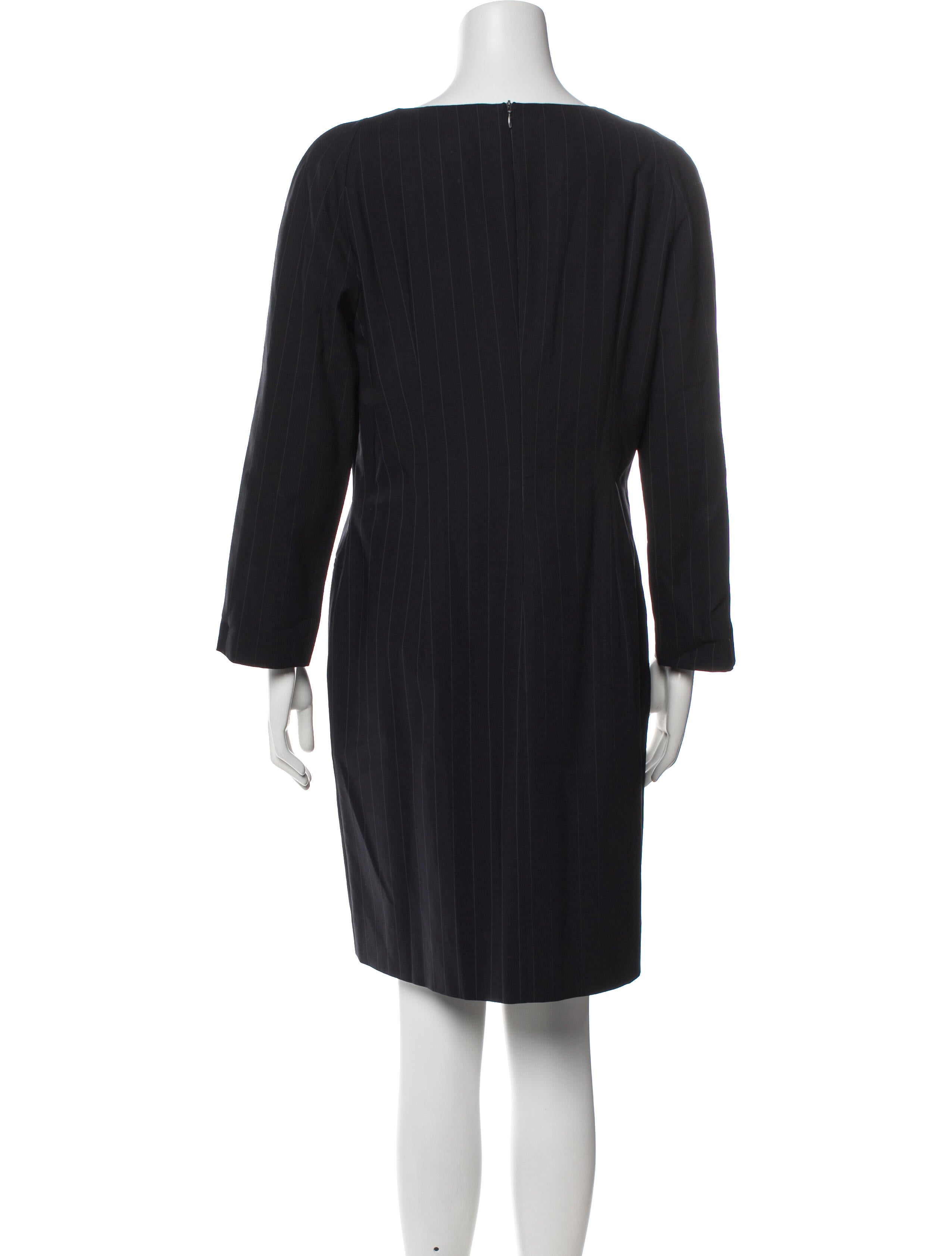 Giorgio Armani Virgin Wool Mini Dress