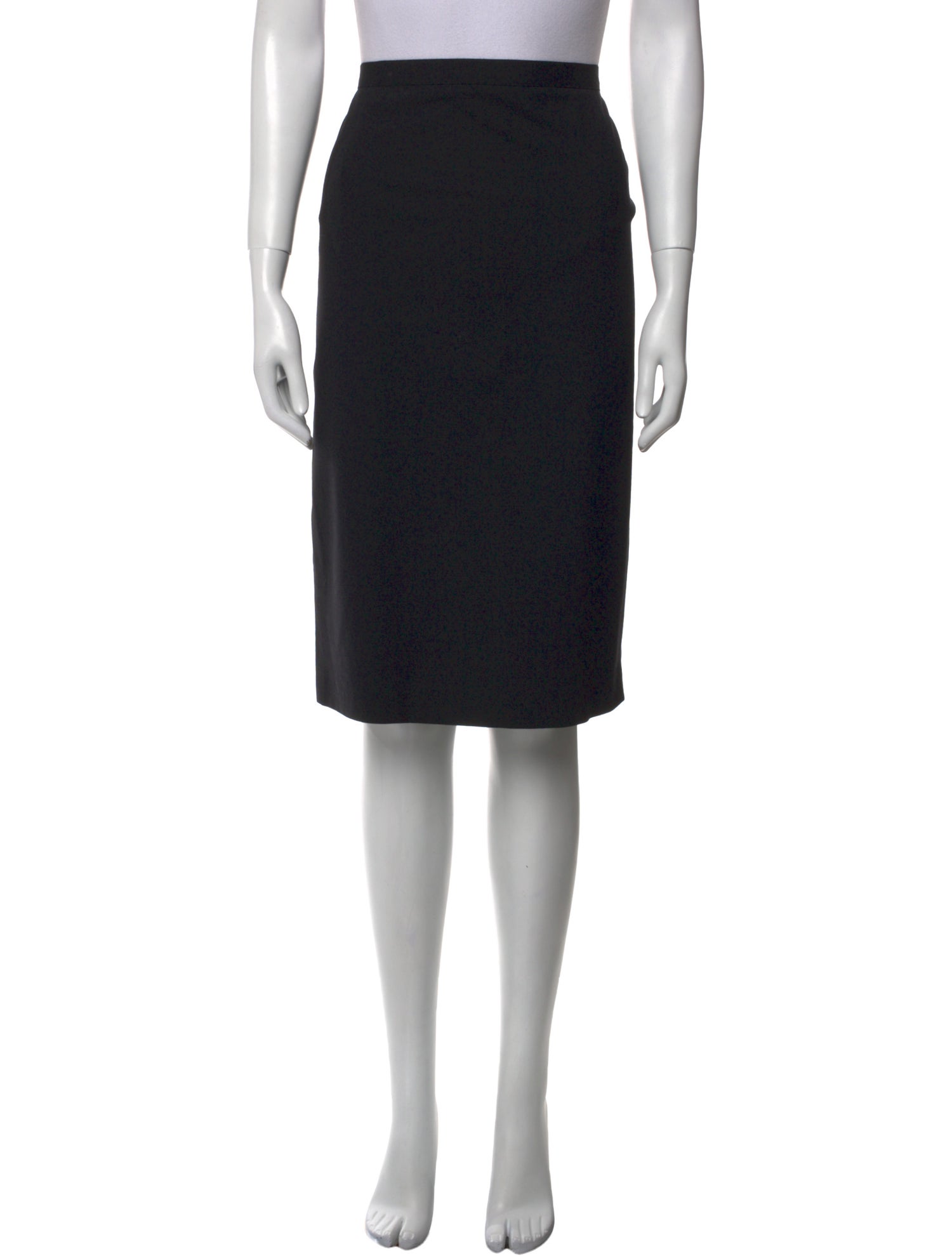 Giorgio Armani Virgin Wool Knee-Length Skirt