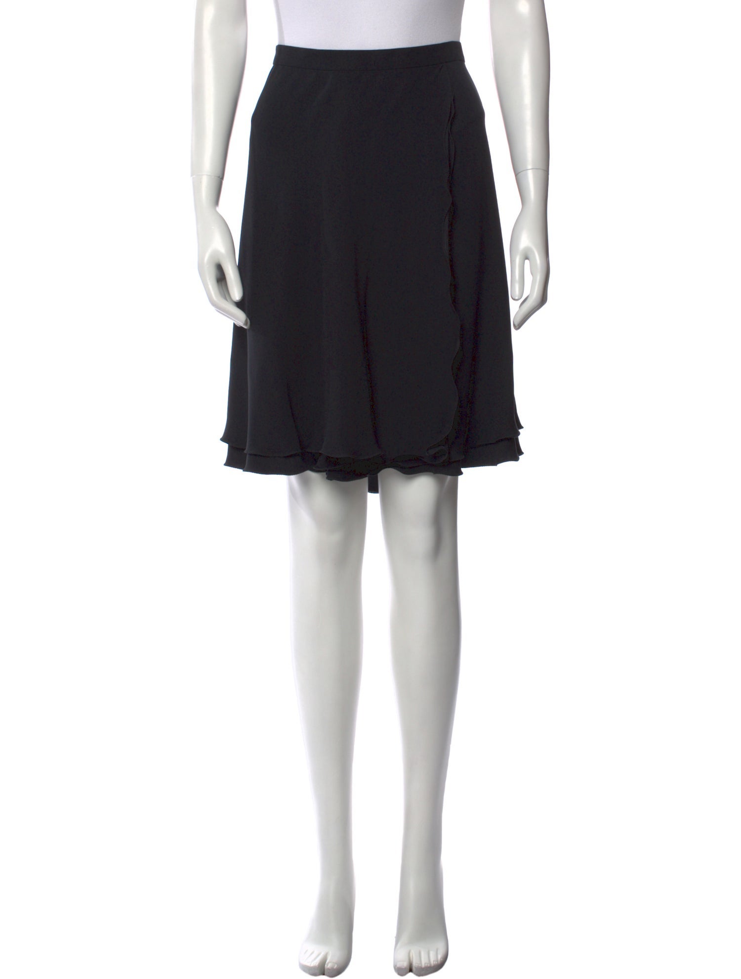 Giorgio Armani Silk Knee-Length Skirt