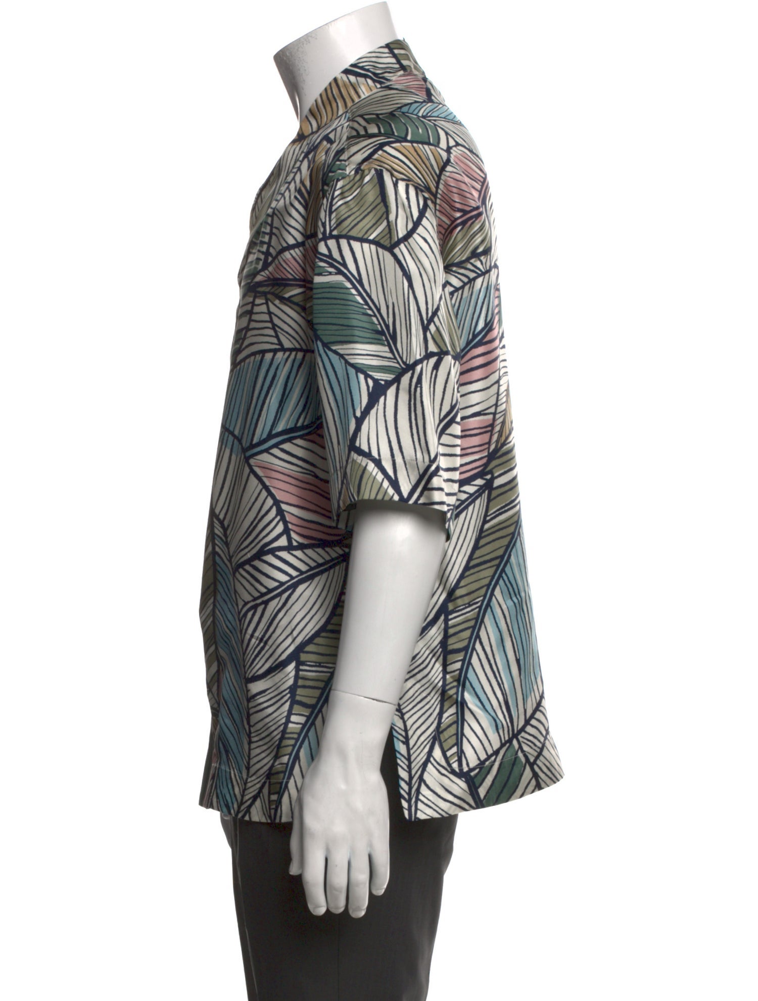 Giorgio Armani Silk Printed Shirt w/ Tags